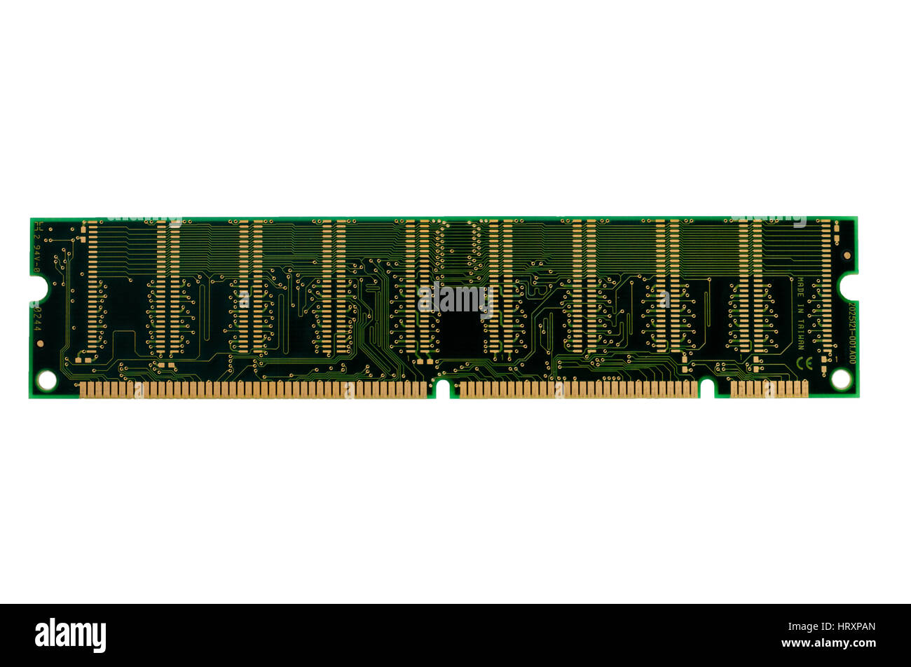 RAM von computer isolated on white background Stock Photo