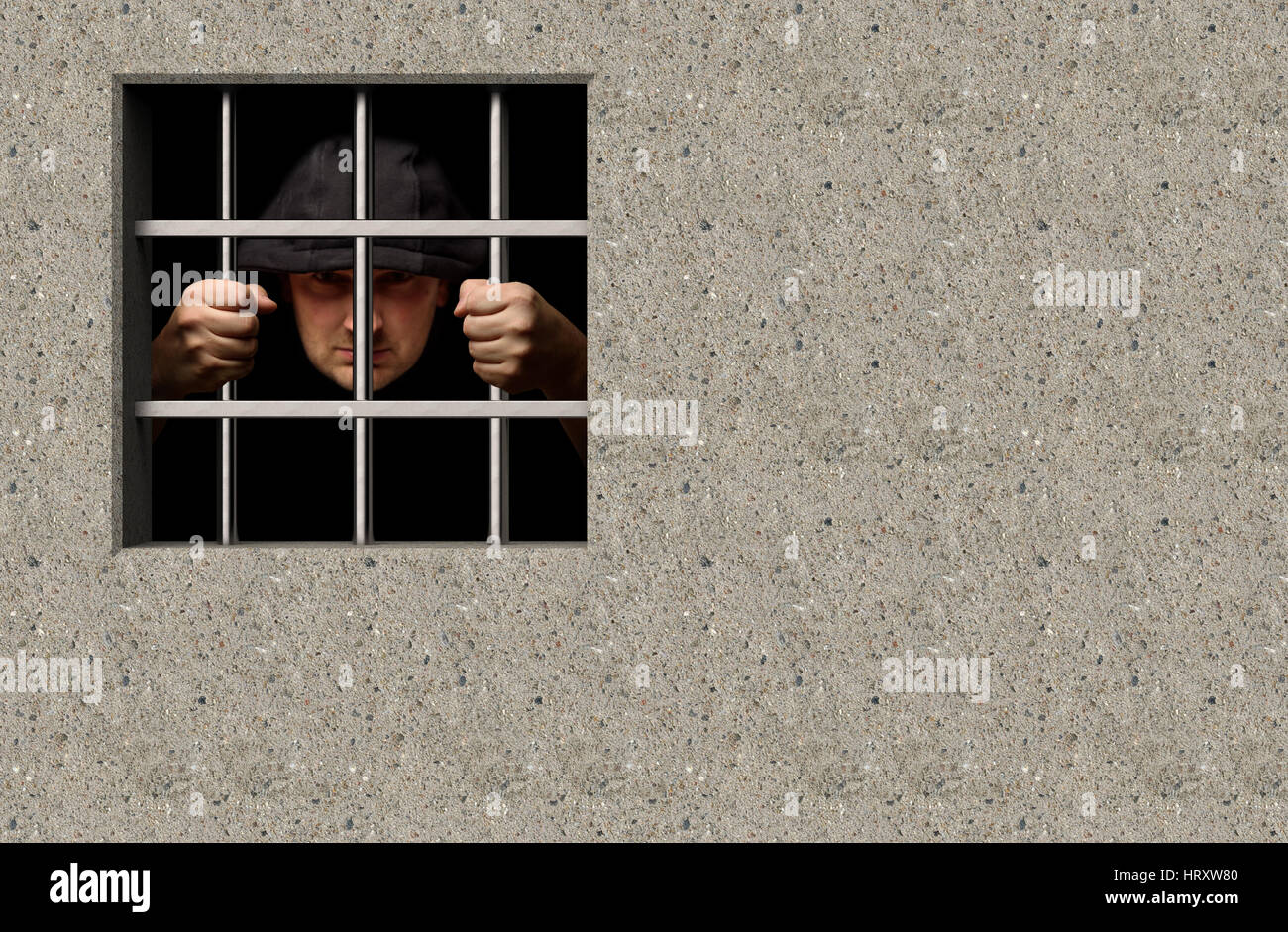 Criminal behind bars in jail hires stock photography and images Alamy