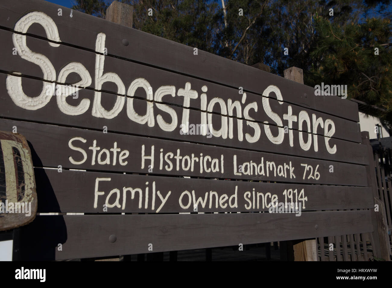Historic Sebastian’s General Store & Cafe in Old San Simeon Village