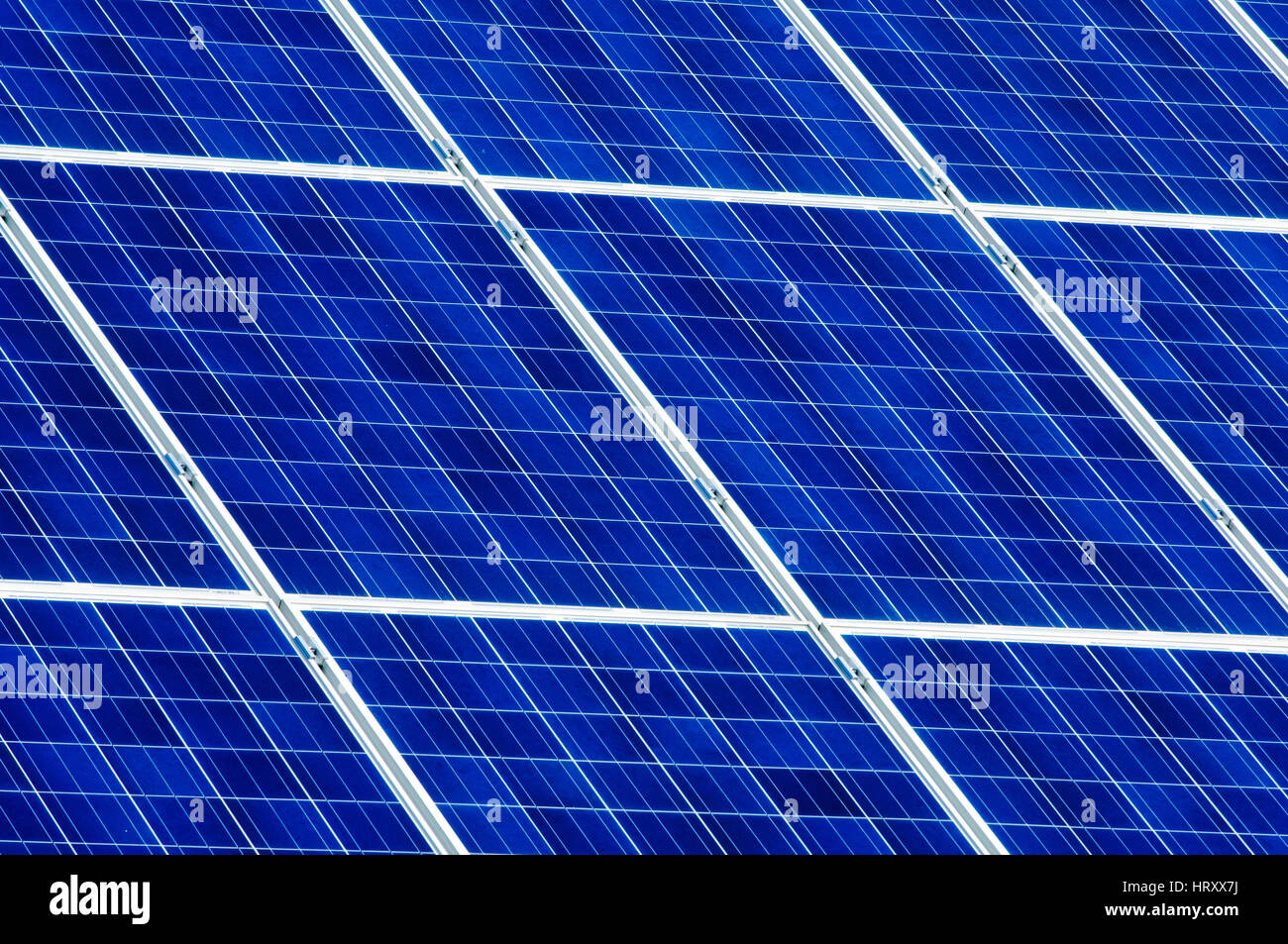 Photovoltaic solar cell panels as renewable energy source Stock Photo ...