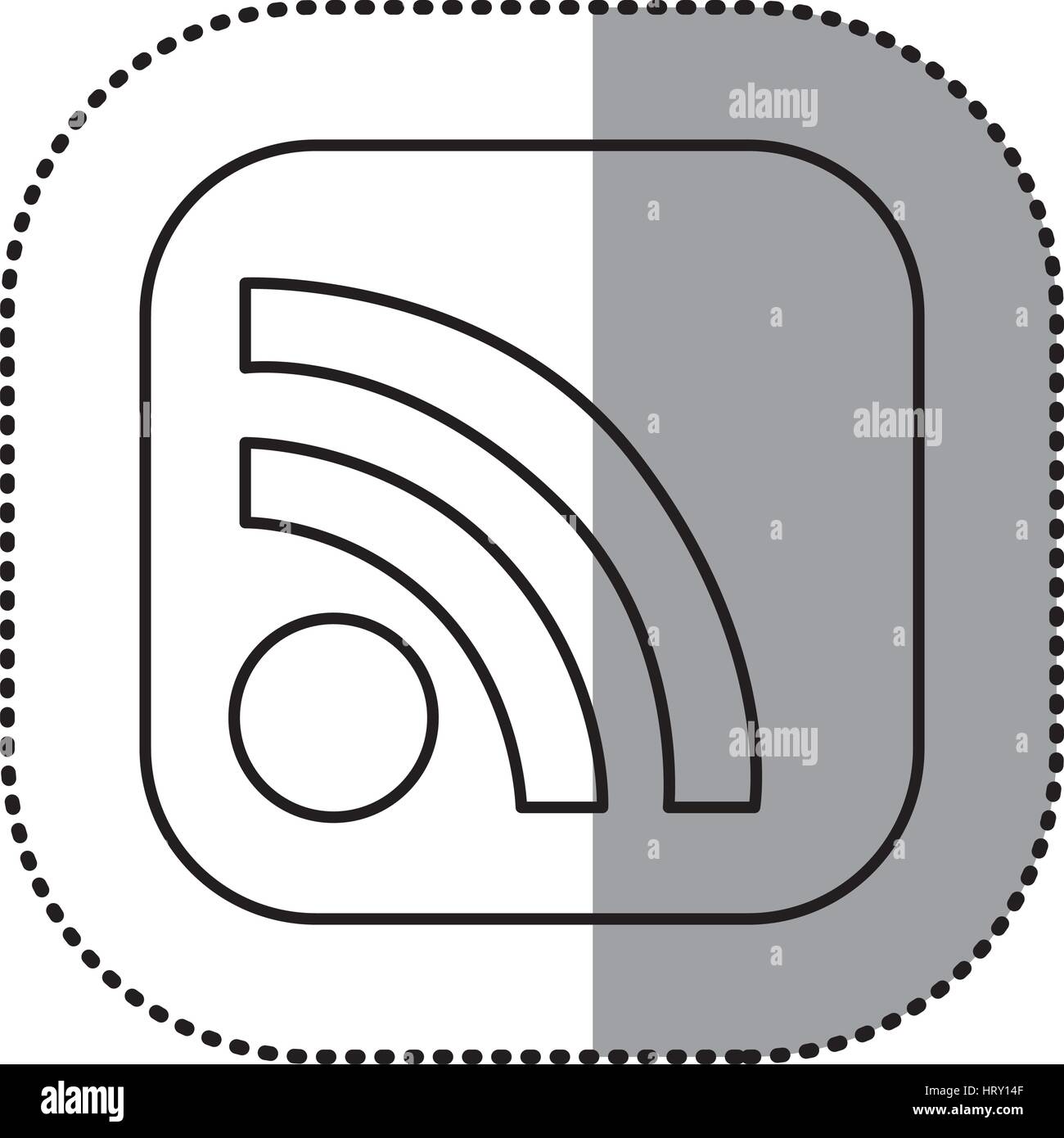 Contour router digital wifi hi-res stock photography and images - Alamy