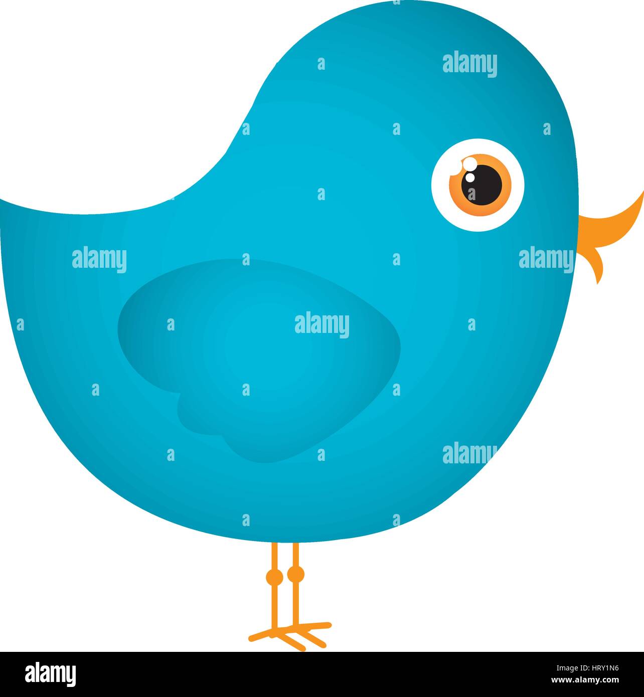 colorful cute cartoon bird animal icon Stock Vector Image & Art - Alamy