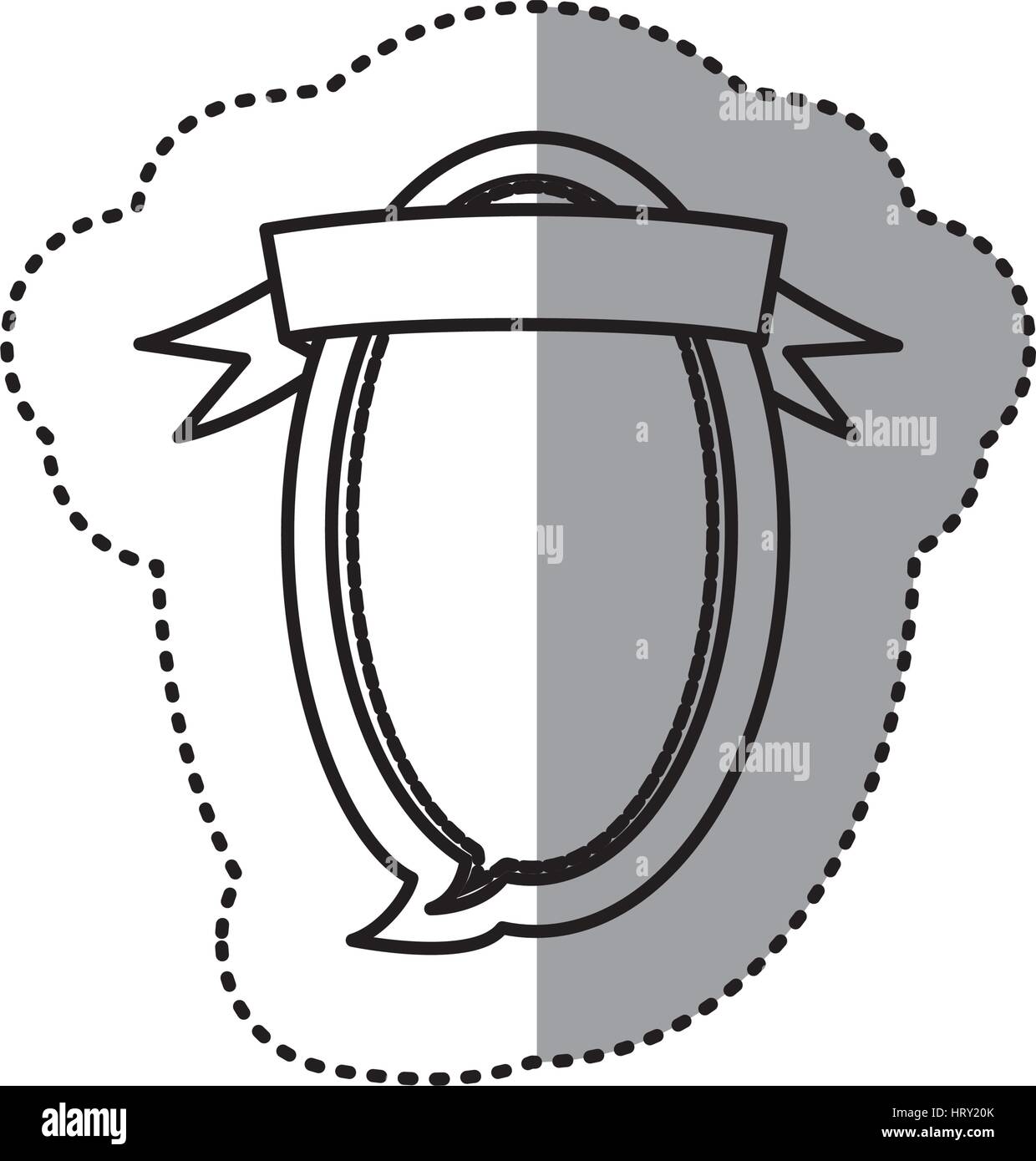 monochrome contour sticker of oval balloon dialog box design with ...