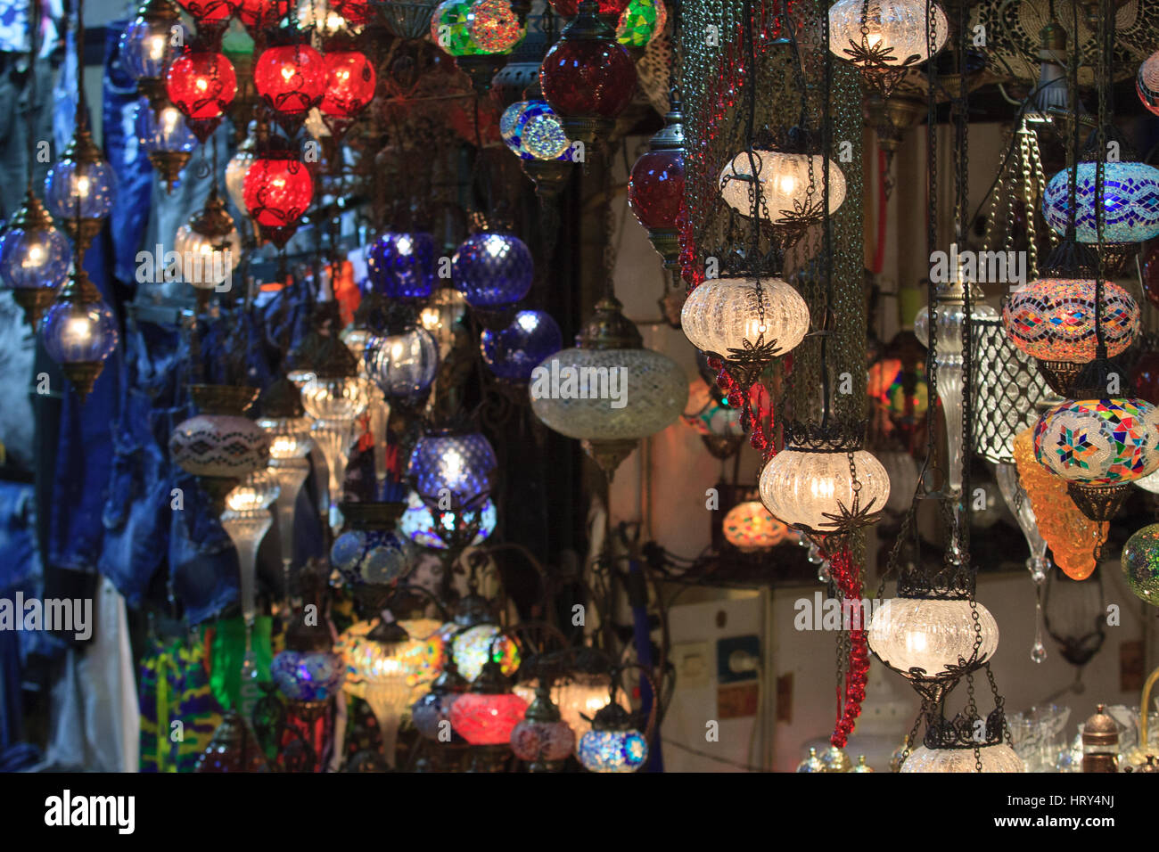 Vintage turkish lamps hi-res stock photography and images - Alamy
