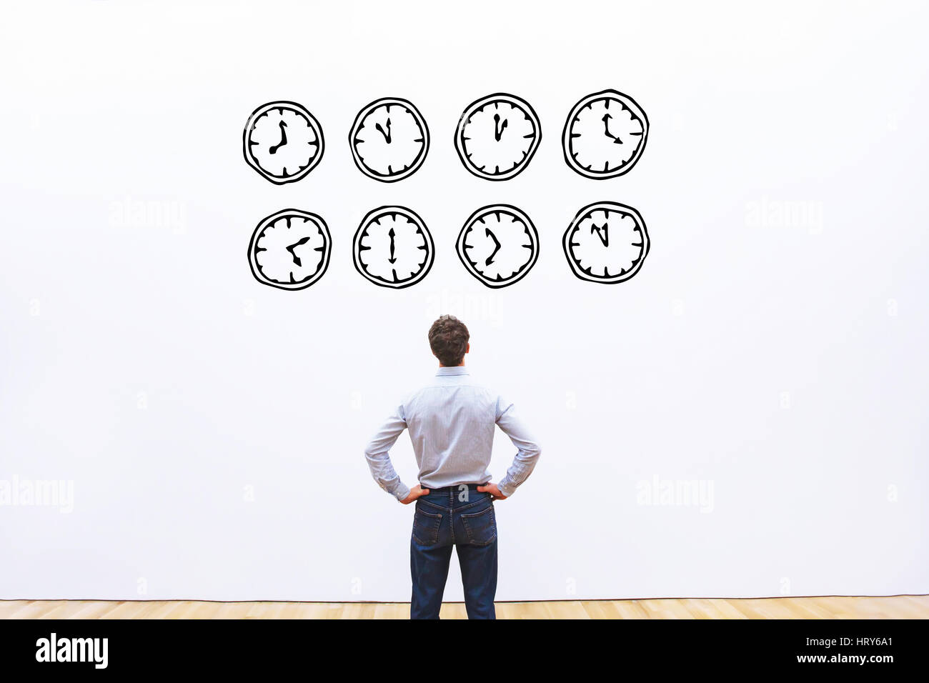 time management concept Stock Photo