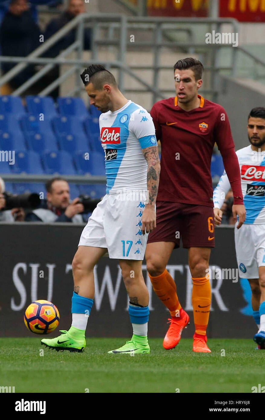 Marek hamsik roma hi-res stock photography and images - Alamy