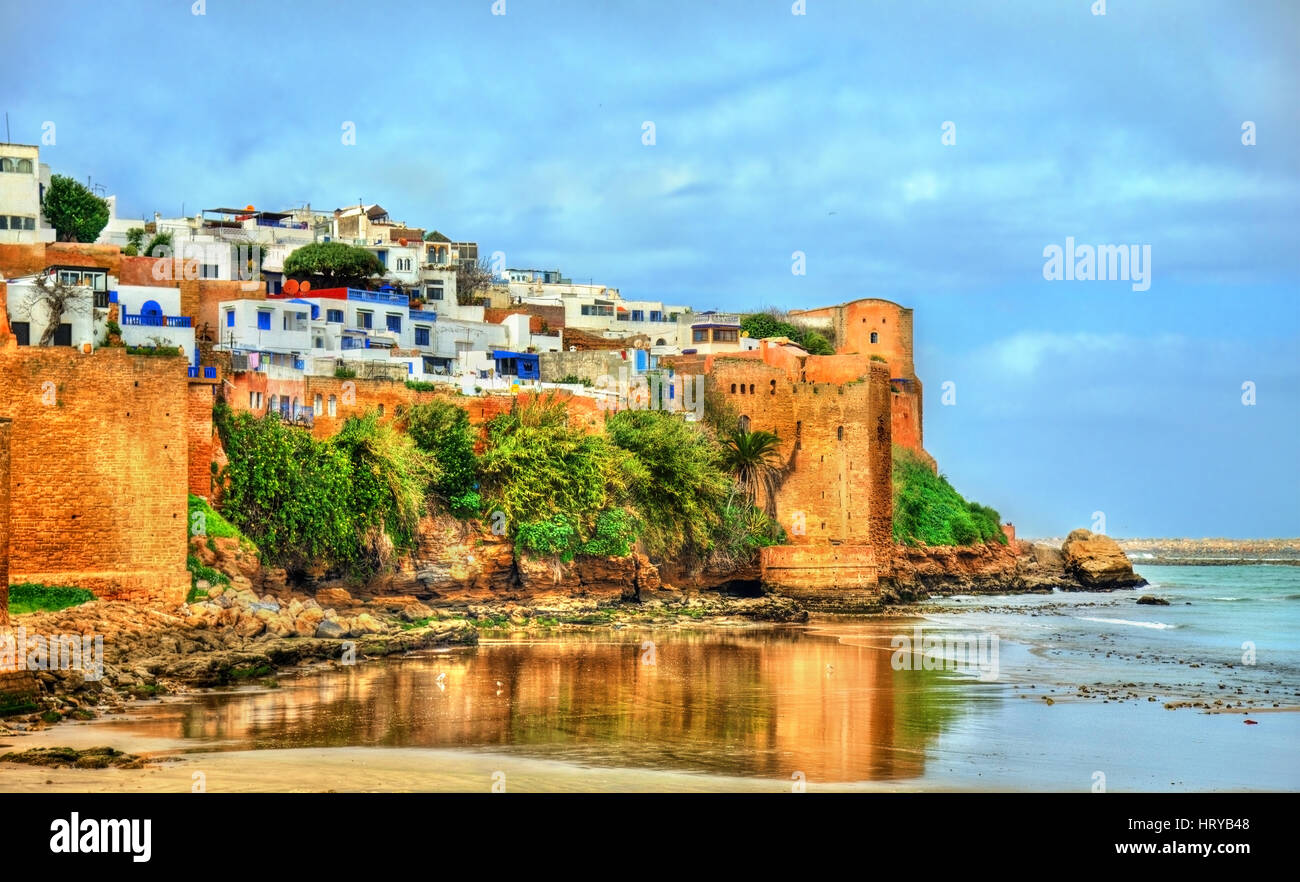 Kasbah of the Udayas in Rabat, the capital of Morocco Stock Photo - Alamy