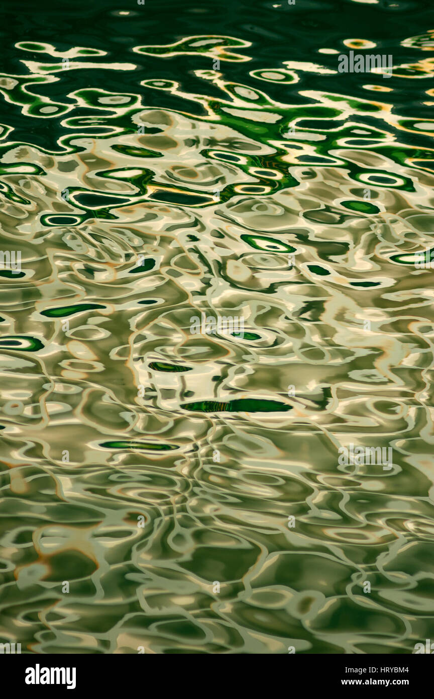 abstract reflections on water Stock Photo - Alamy