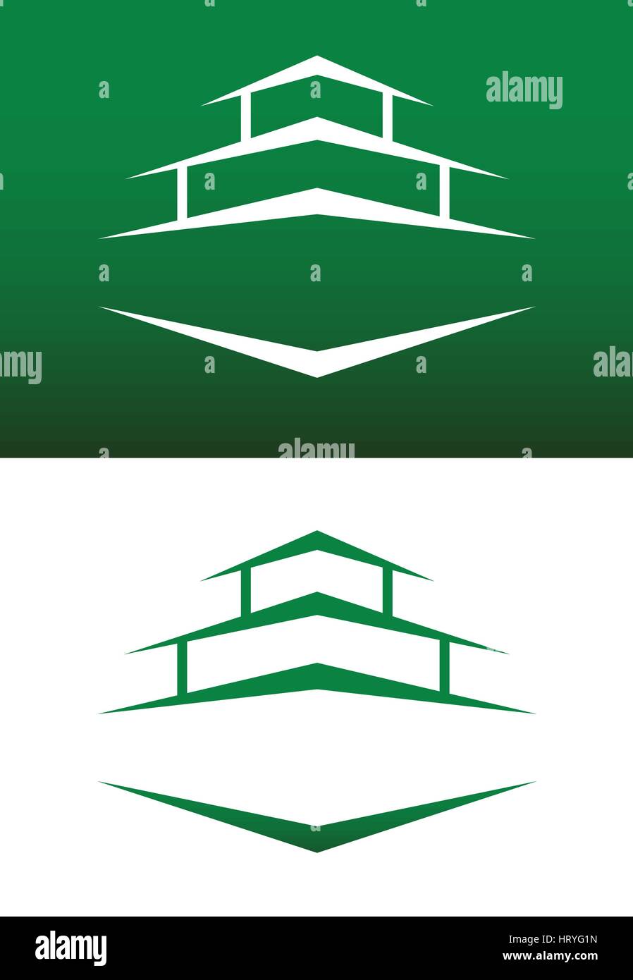 Sharp residence Stock Vector Images - Alamy