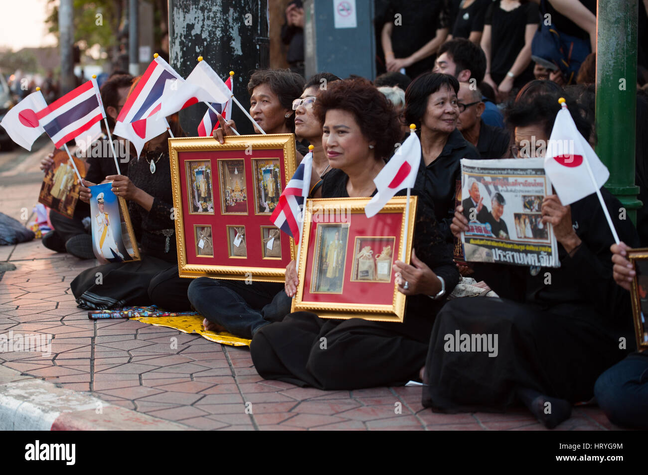 Bangkok, Thailand. 05th Mar, 2017. Japan's Emperor couple visit