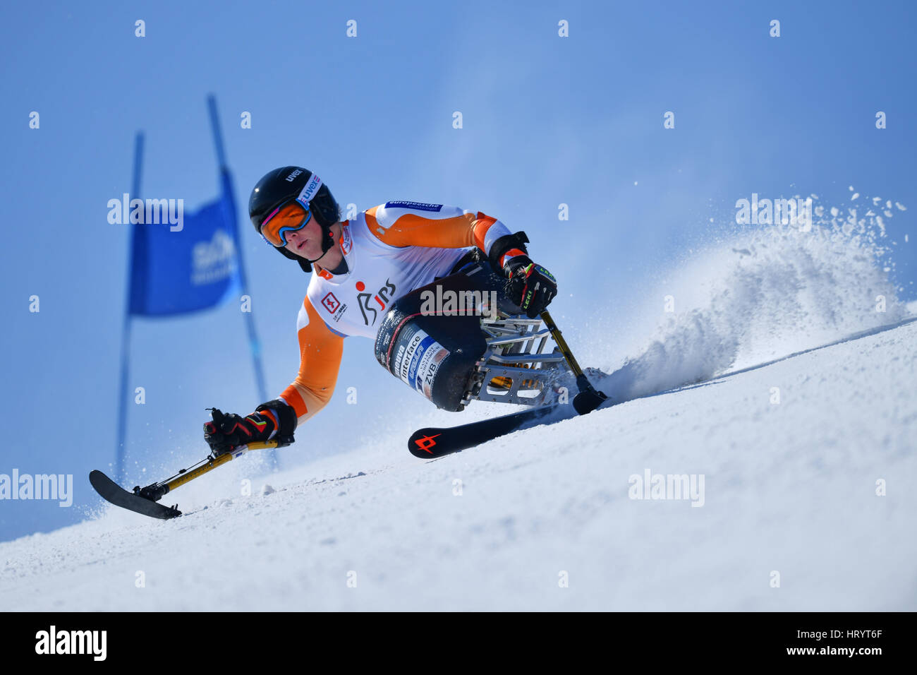 Hakuba Happo One, Nagano Japan. 5th Mar, 2017. Jeroen Kampschreur (NED
