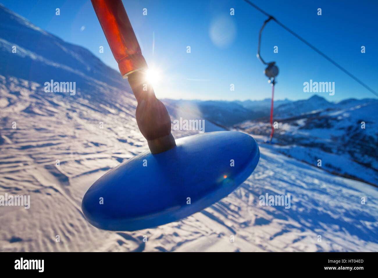 Ski button lift hires stock photography and images Alamy