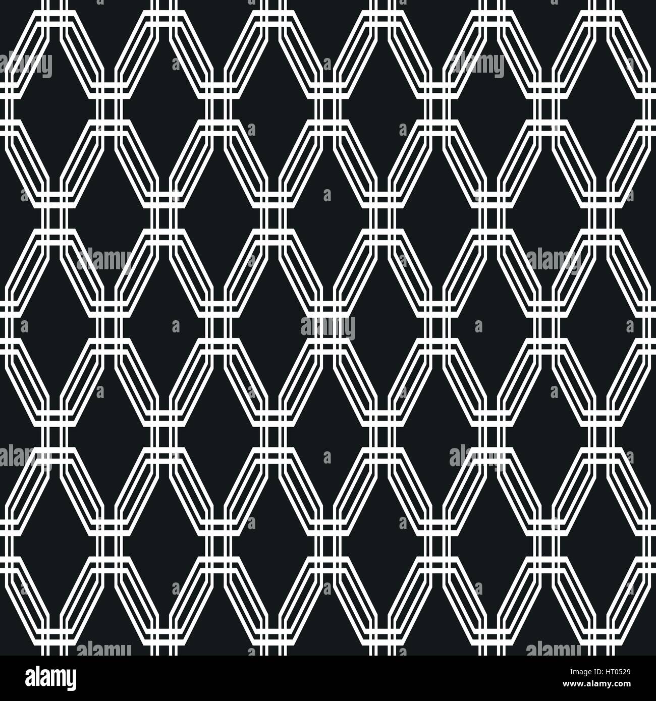 Seamless Abstract Vector Pattern With Octagons Stock Vector Image & Art ...