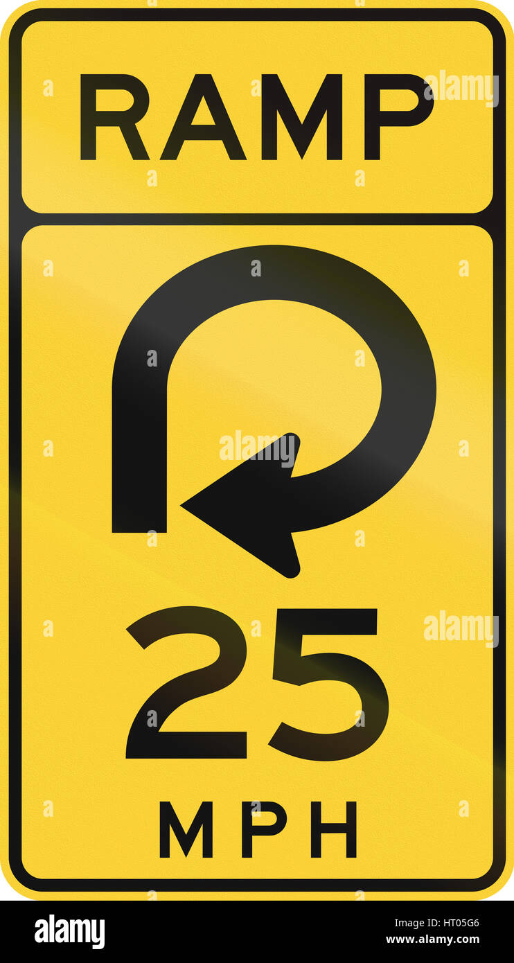 Merging Traffic Sign