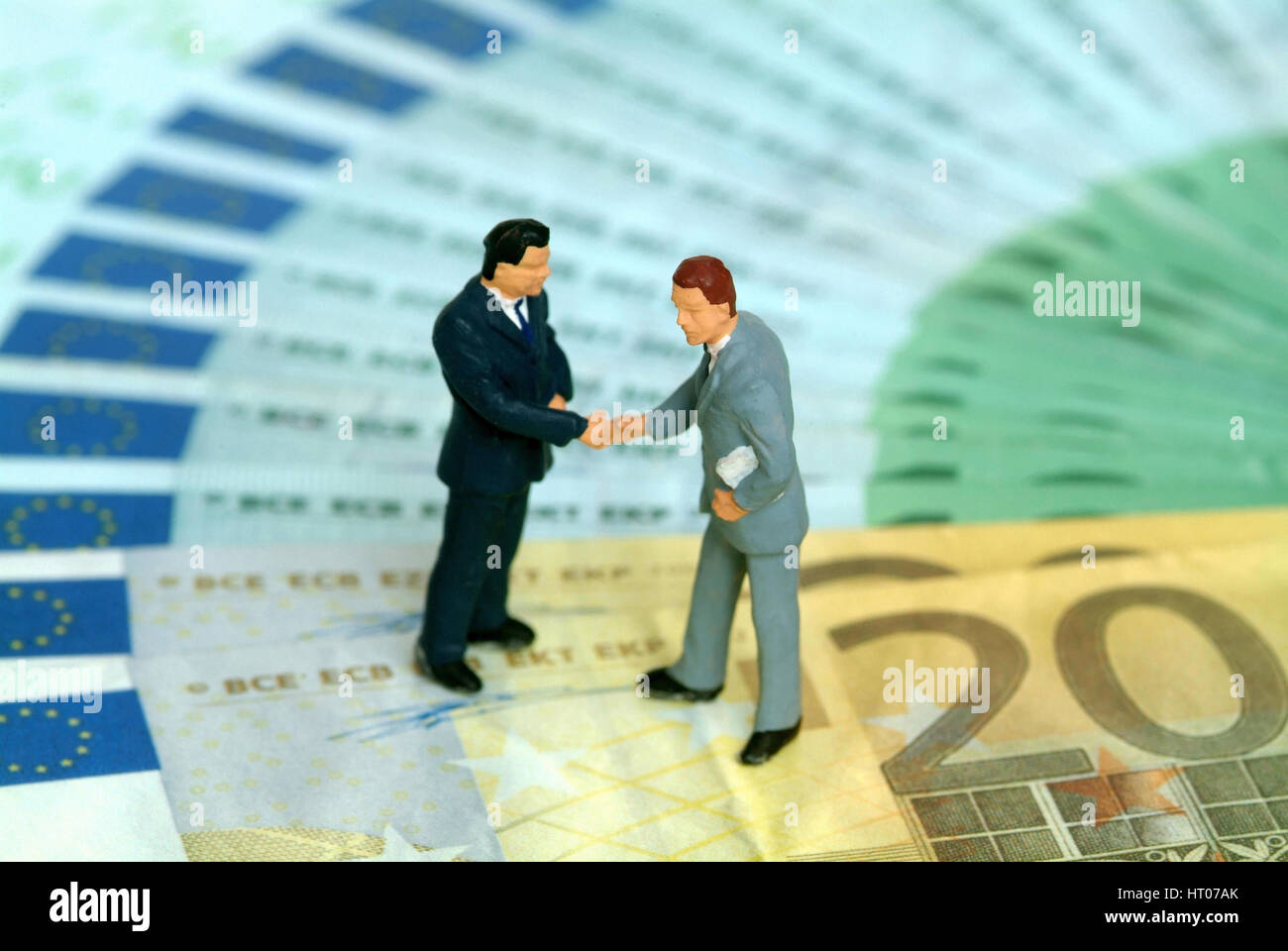 Kaufabschluss per Handschlag - handsale Stock Photo