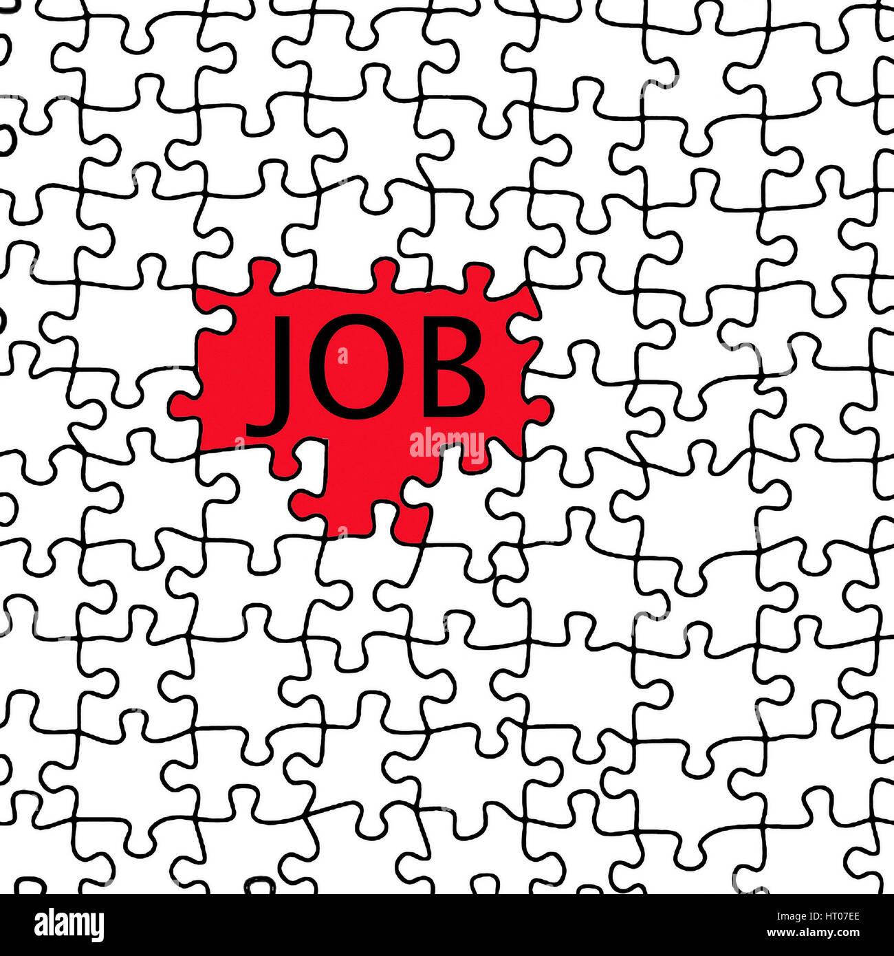 Symbolbild Jobaussicht - symbolic for Job Stock Photo