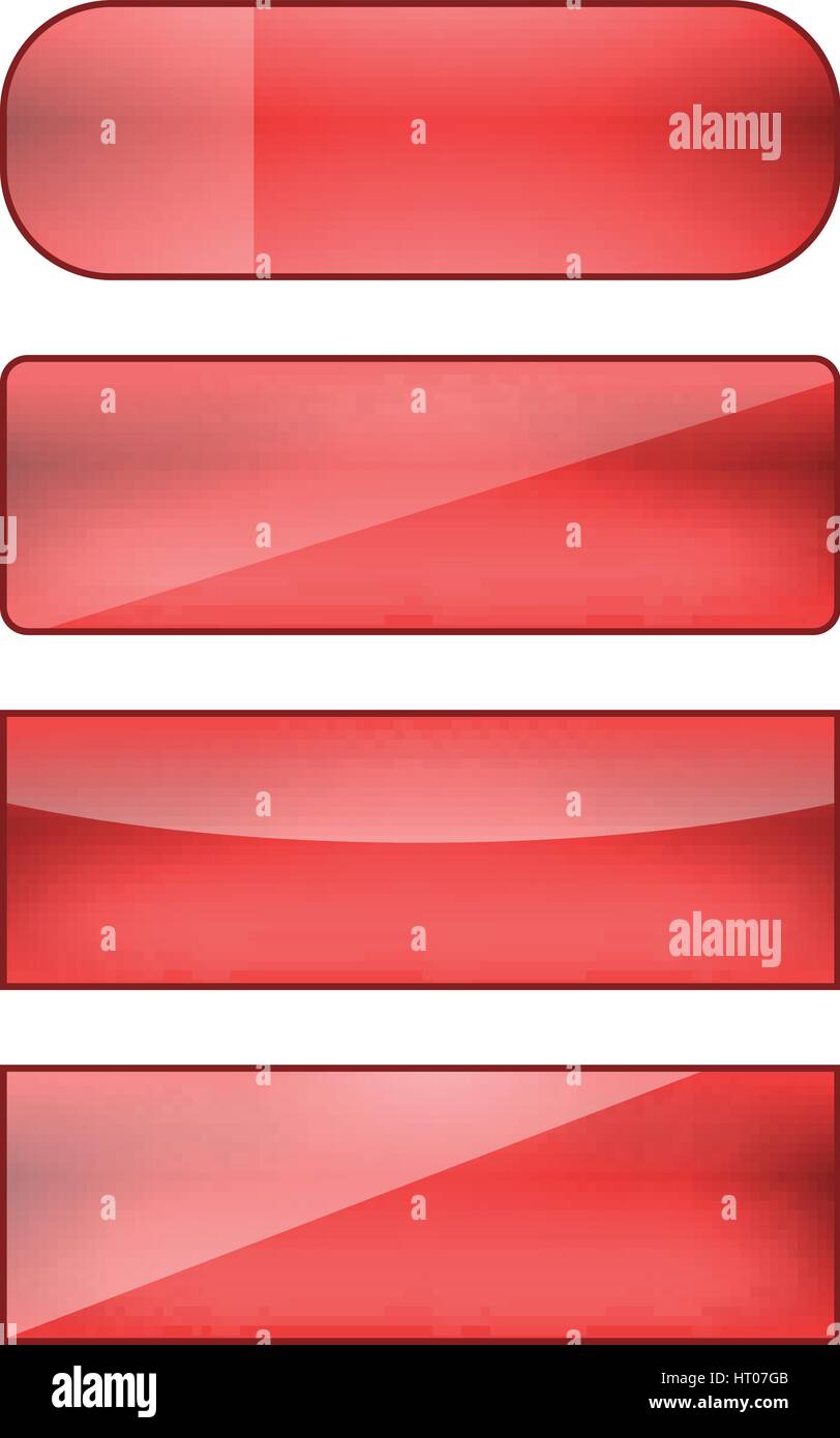 web buttons set Stock Vector Image & Art - Alamy