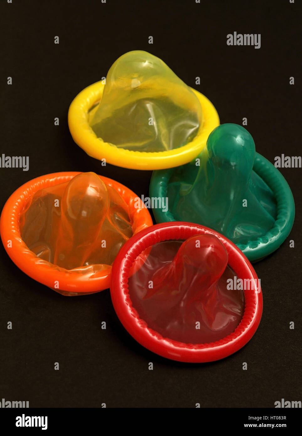 Kondome - condoms Stock Photo