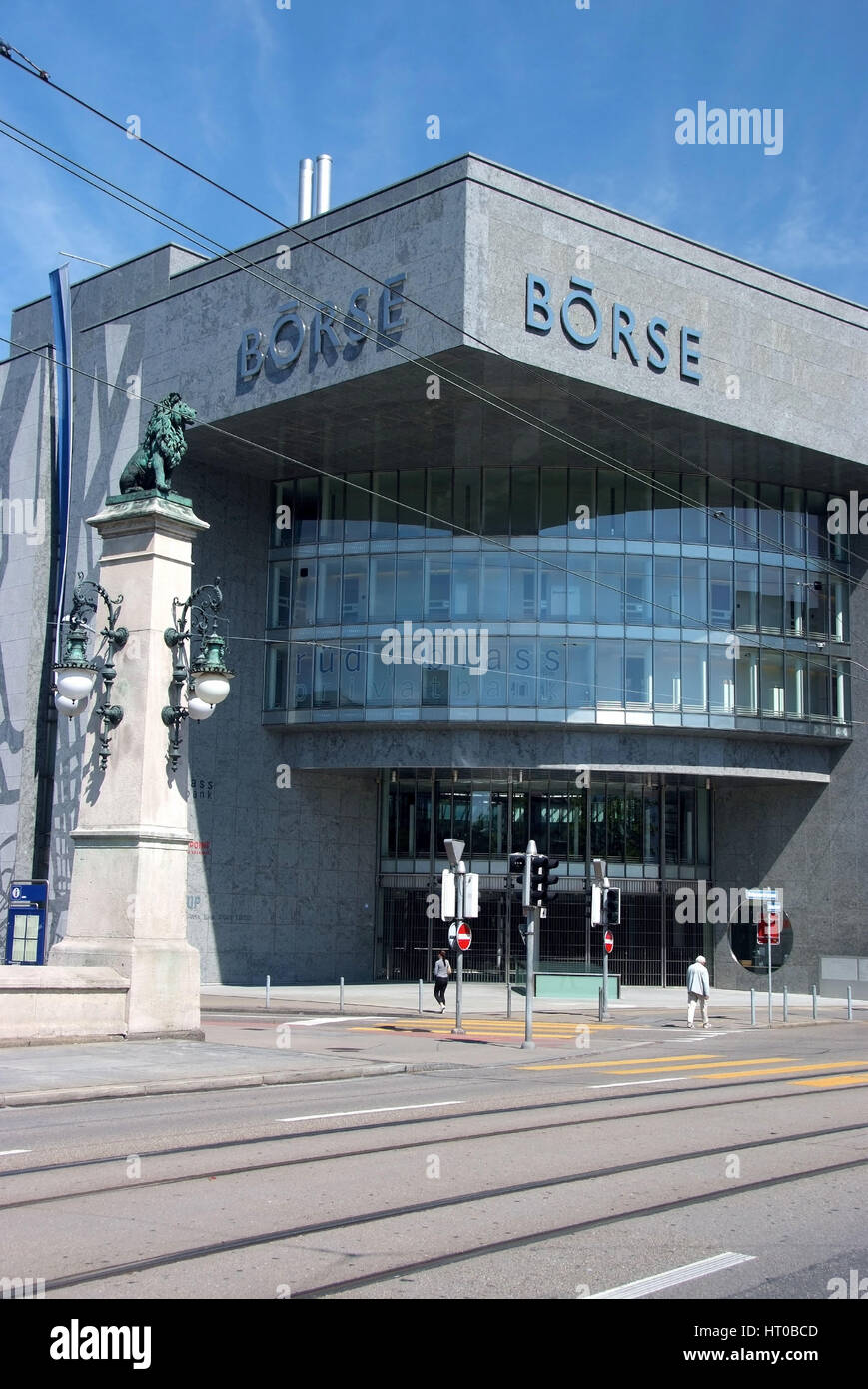 Boerse Zuerich stock exchange in Zurich Stock Photo Alamy