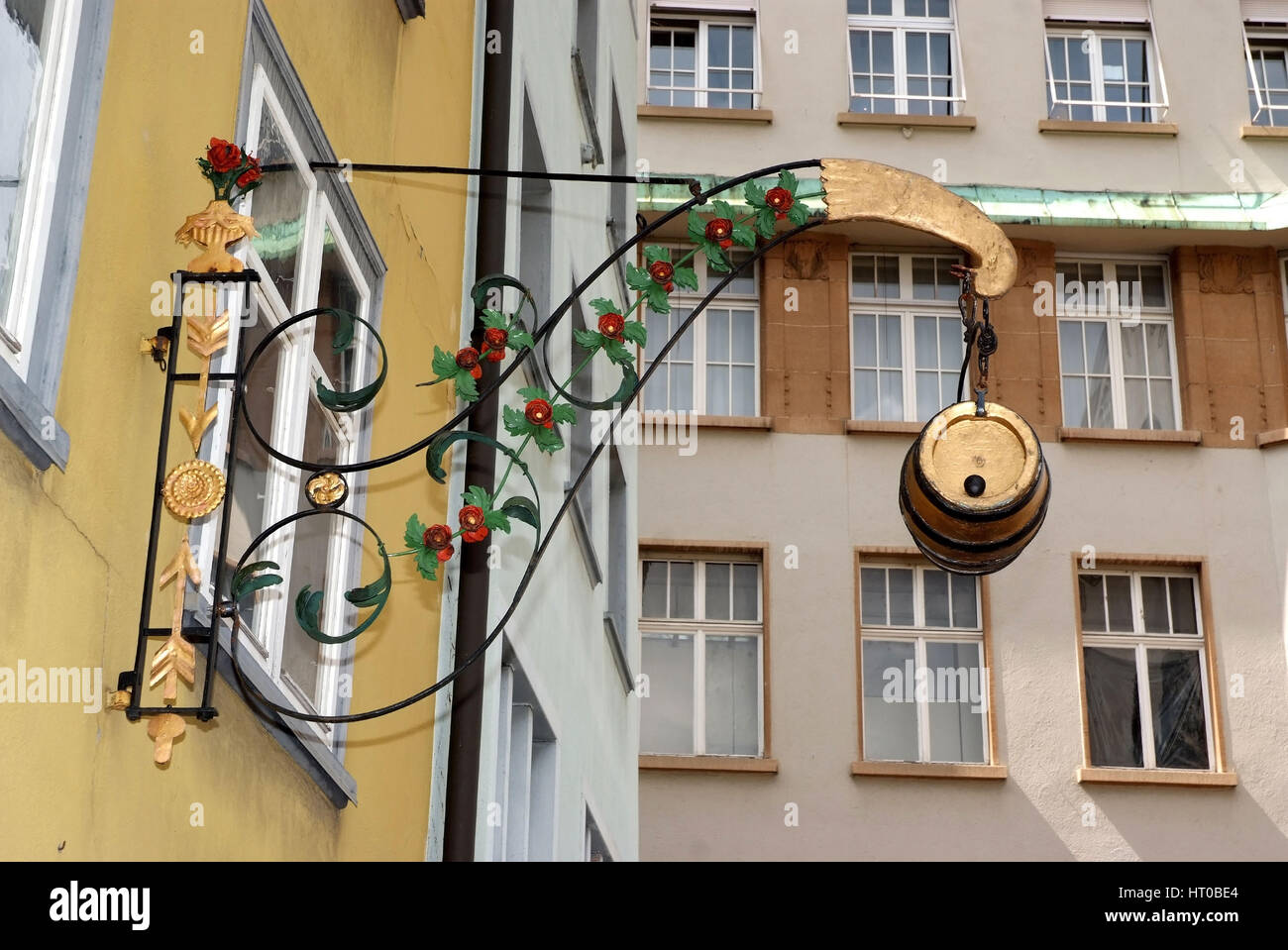 Altstadt, St.Gallen - St. Gall, Switzerland Stock Photo