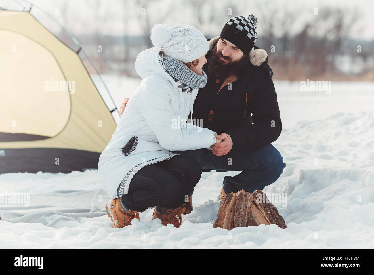 winter camping clothes