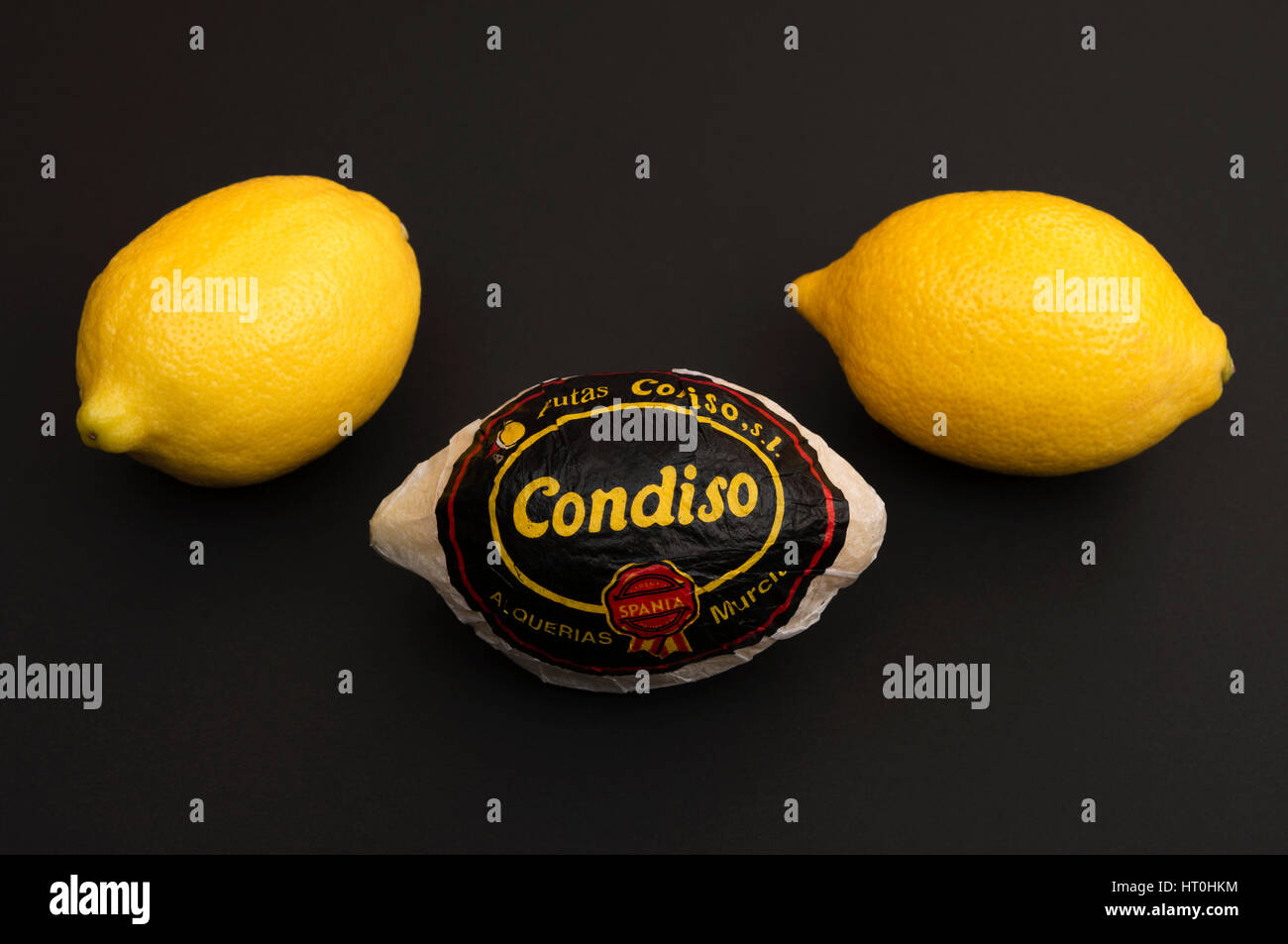 Condiso Spanish lemons Stock Photo