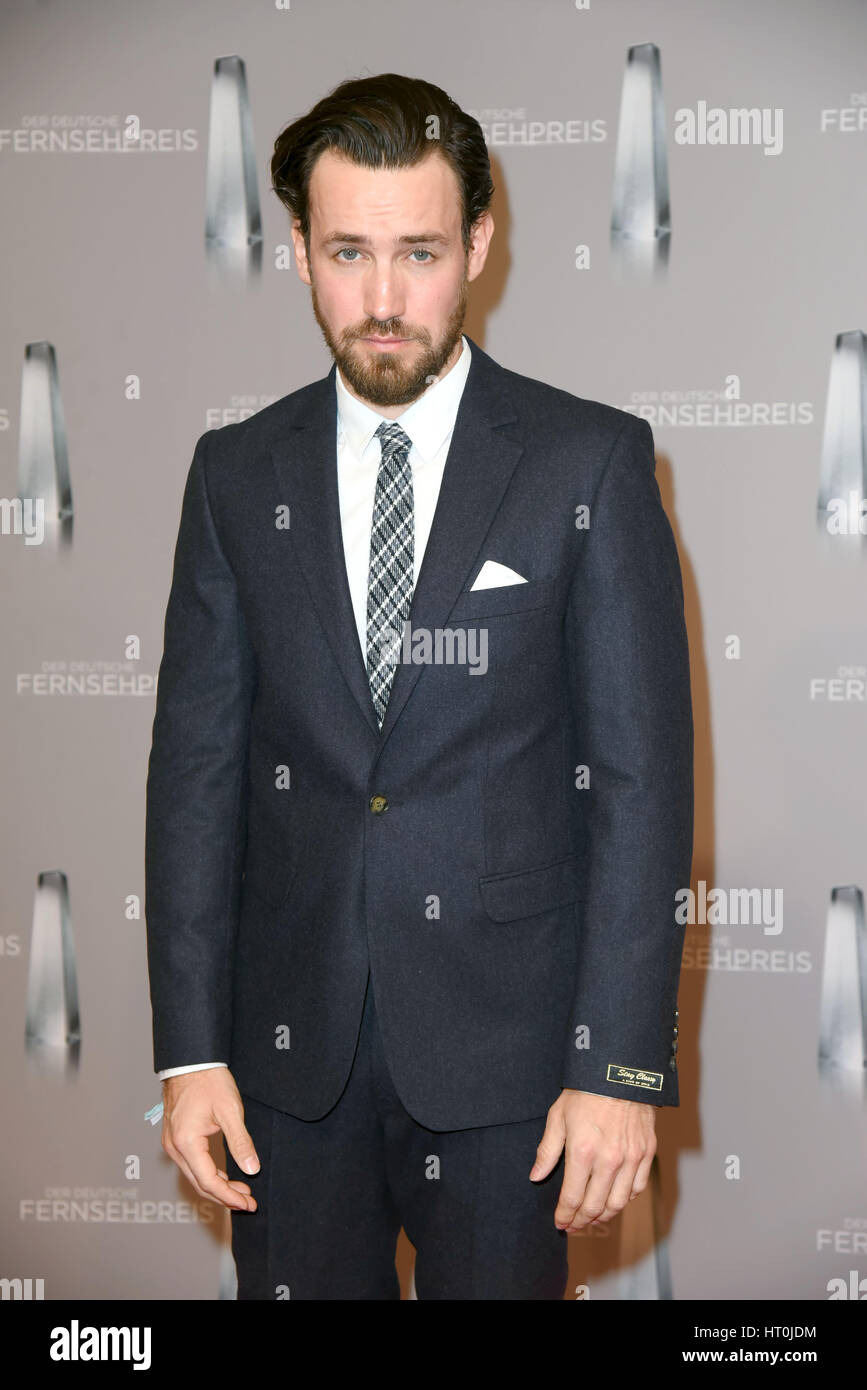 Deutscher Fernsehpreis 2017 at Rheinterassen. Featuring Jan Koeppen