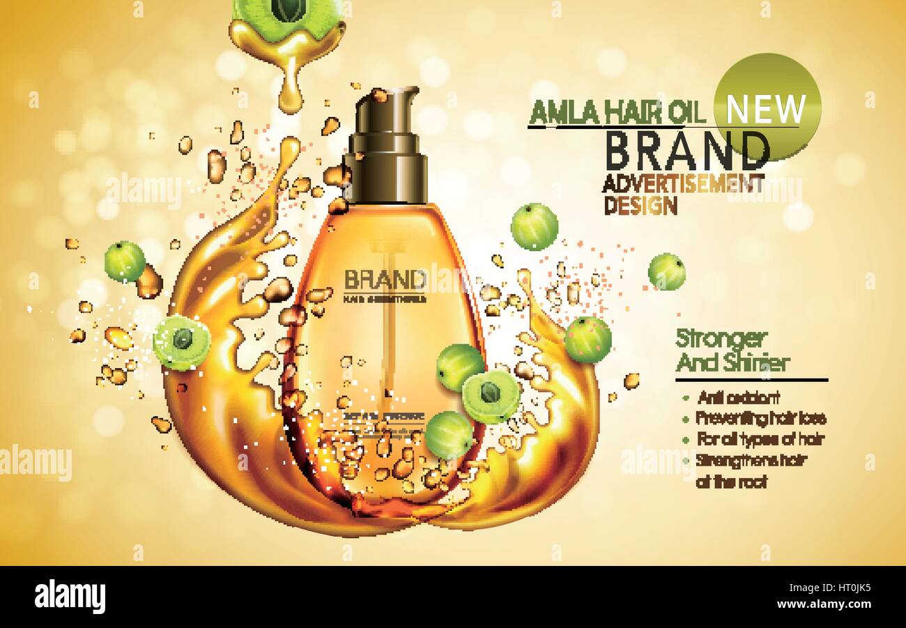 Golden oil flow green amla hi-res stock photography and images - Alamy