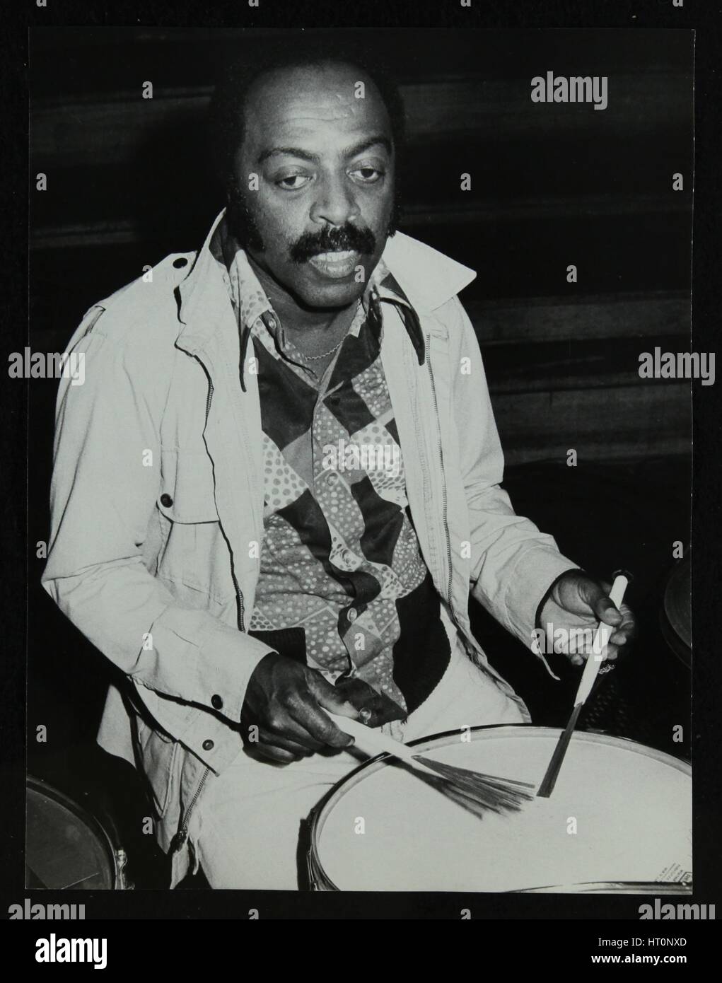 Drummer Roy Haynes at the Capital Radio Jazz Festival, London, 1980
