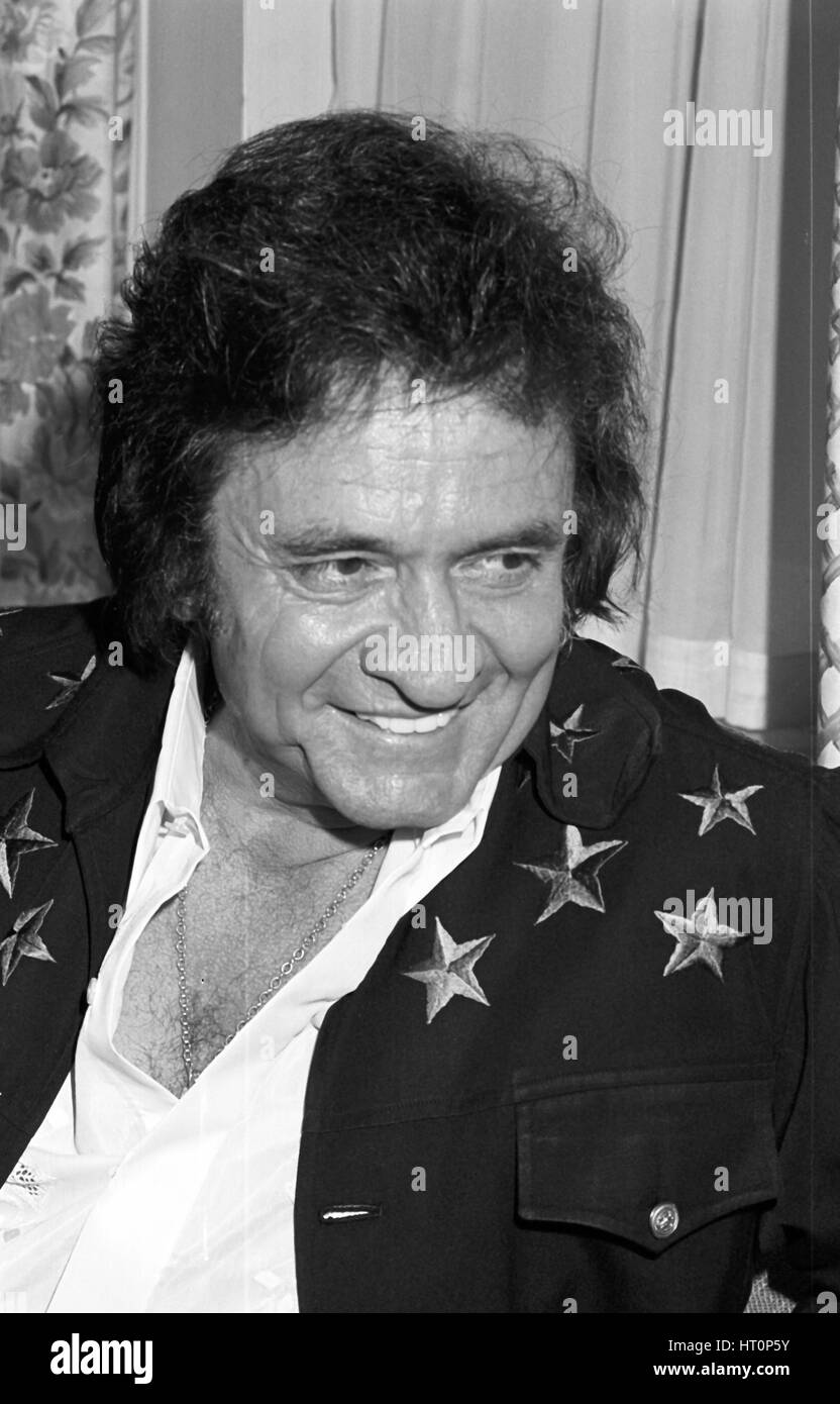 Johnny Cash Black And White Portrait