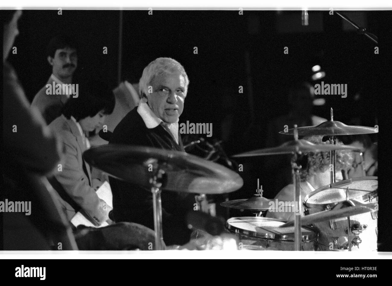 Buddy Rich, Lewisham Jazz Festival, Lewisham, 1988. Artist Brian O