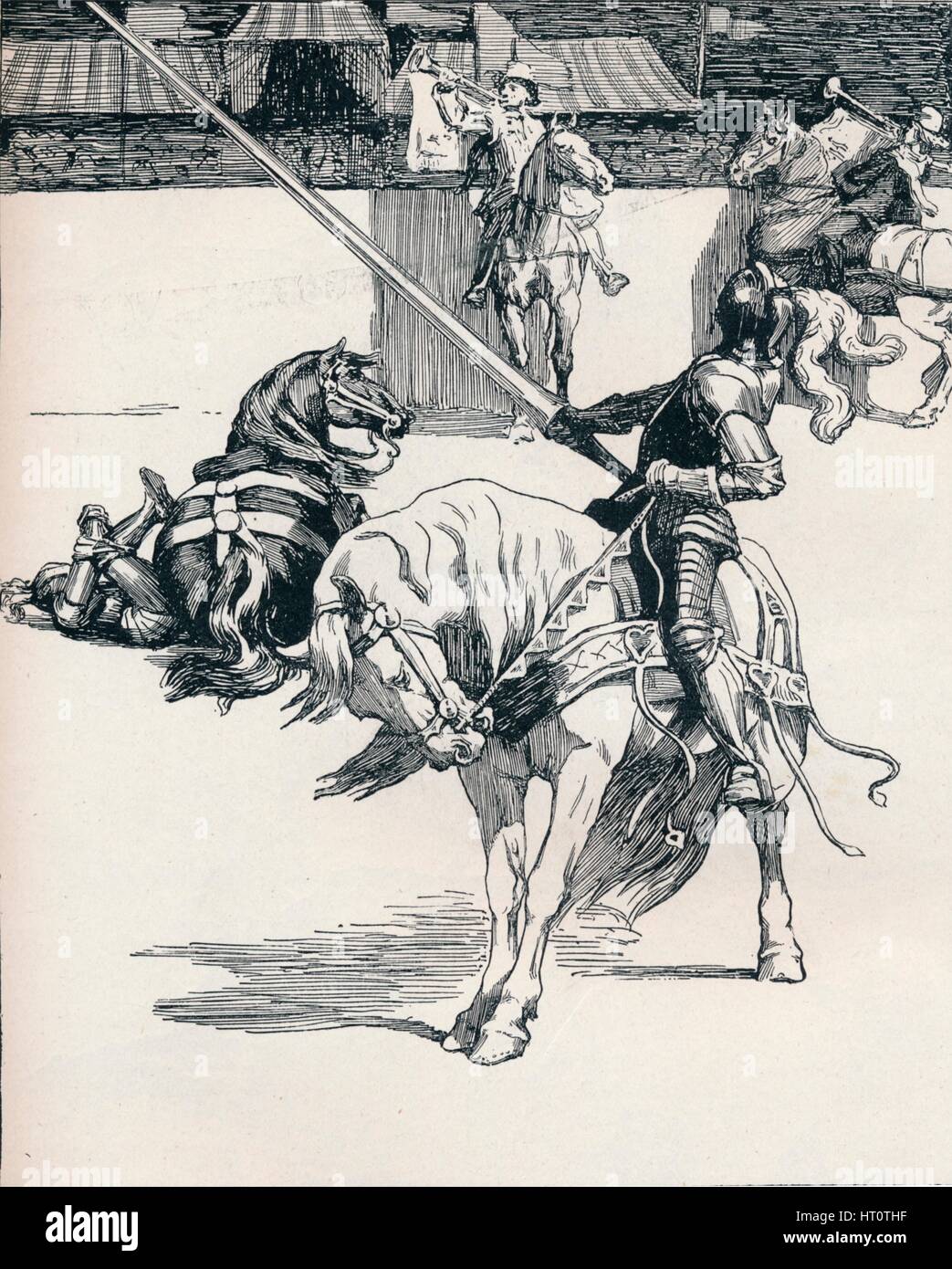 'Illustration for Ivanhoe by Anonymous', c1898. Artists Unknown, Ralph