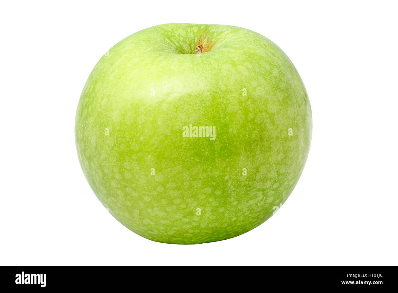 Green apple isolated on white with clipping path Stock Photo - Alamy