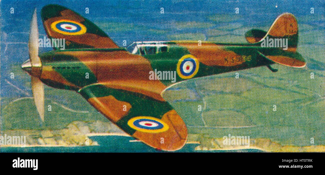 'Supermarine Spitfire Fighter', 1938. Artist: Unknown. Stock Photo