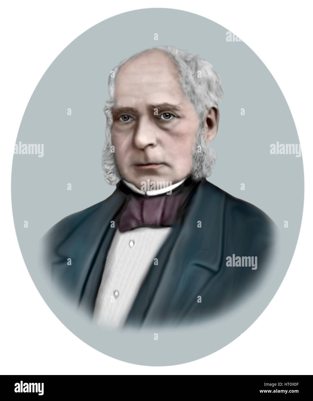 Sir Henry Bessemer, 1813-1898, English Inventor Stock Photo