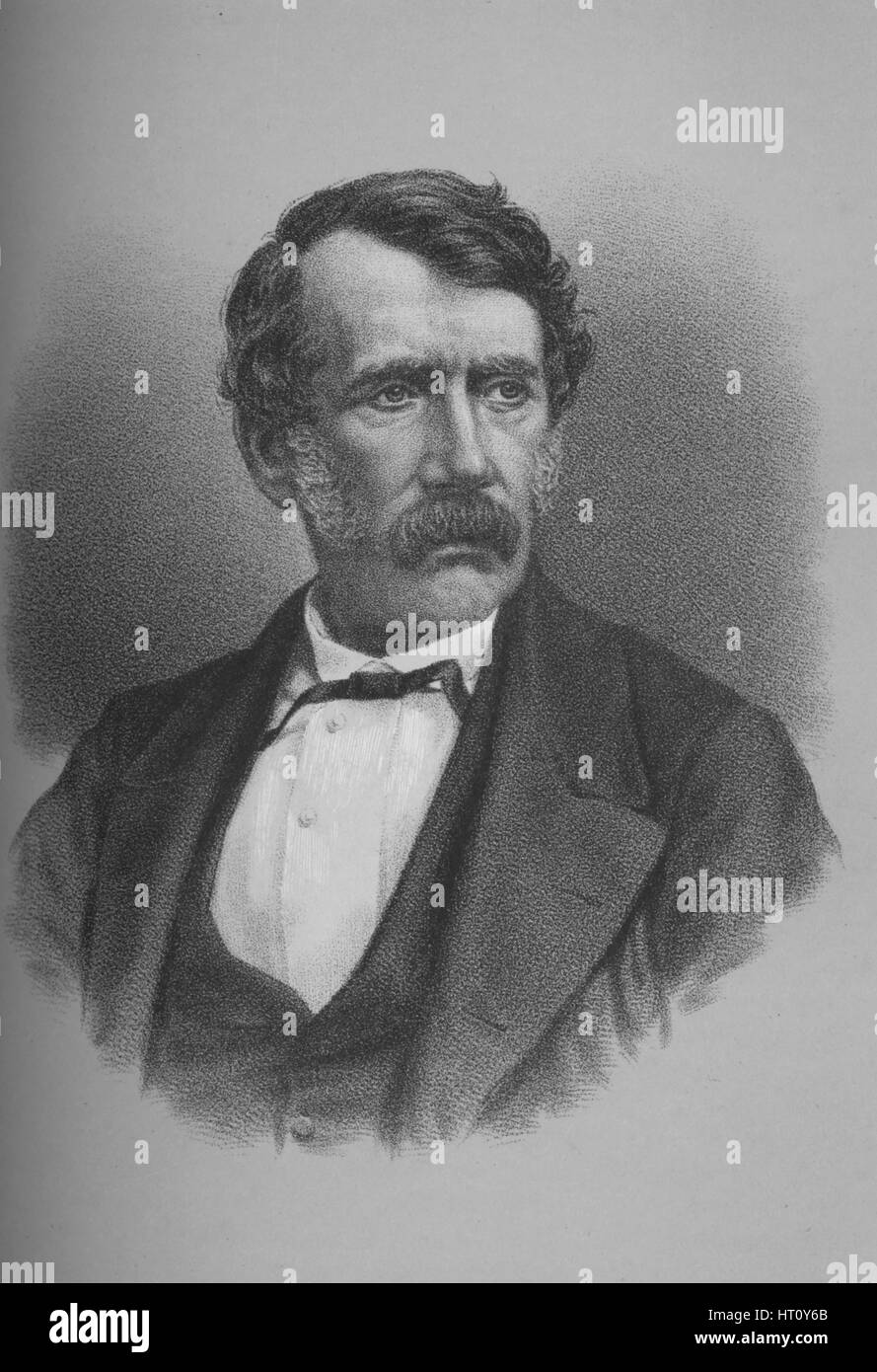 David Livingstone, Scottish missionary and African explorer, 1860s ...