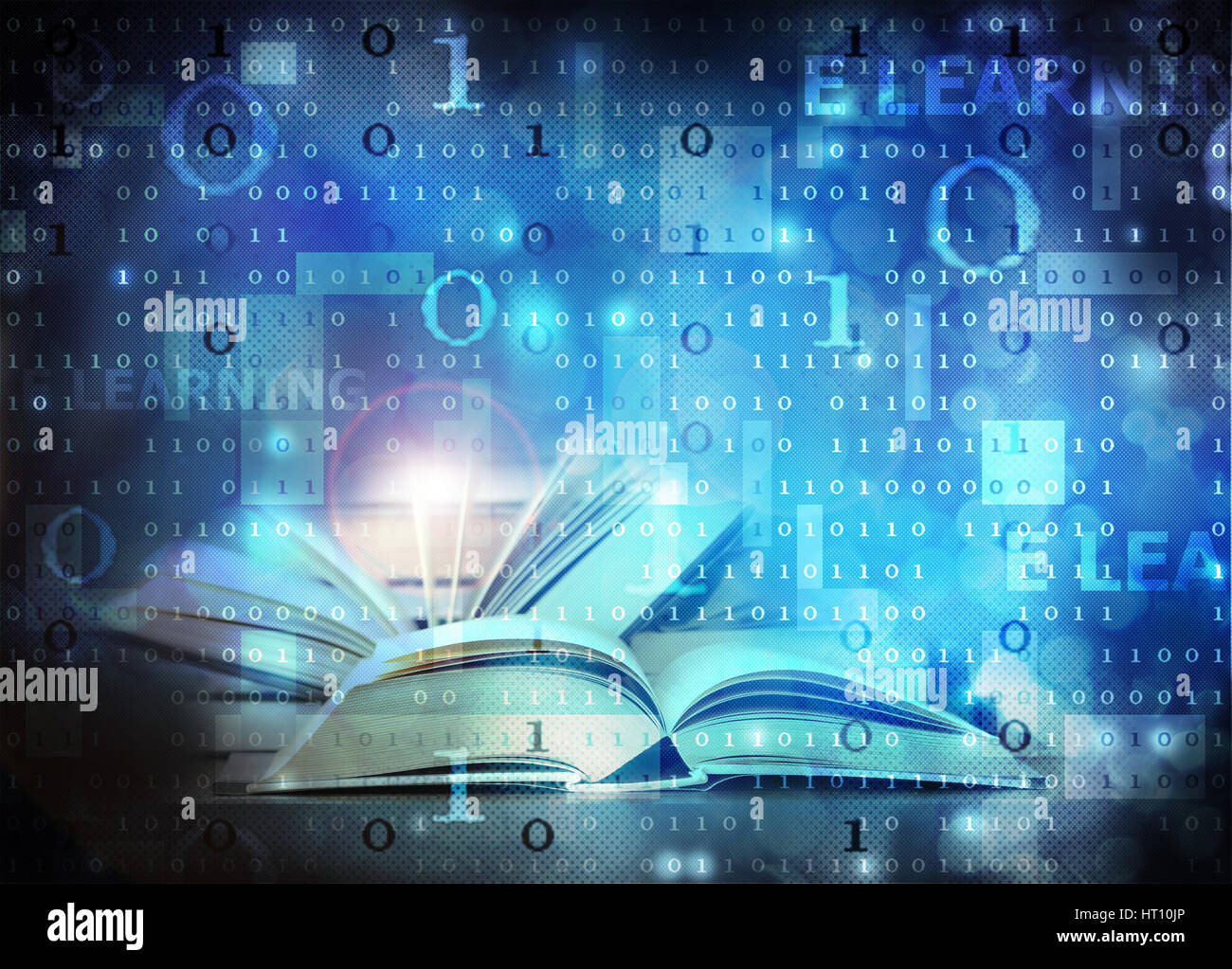 Conceptual display learn code hi-res stock photography and images - Alamy