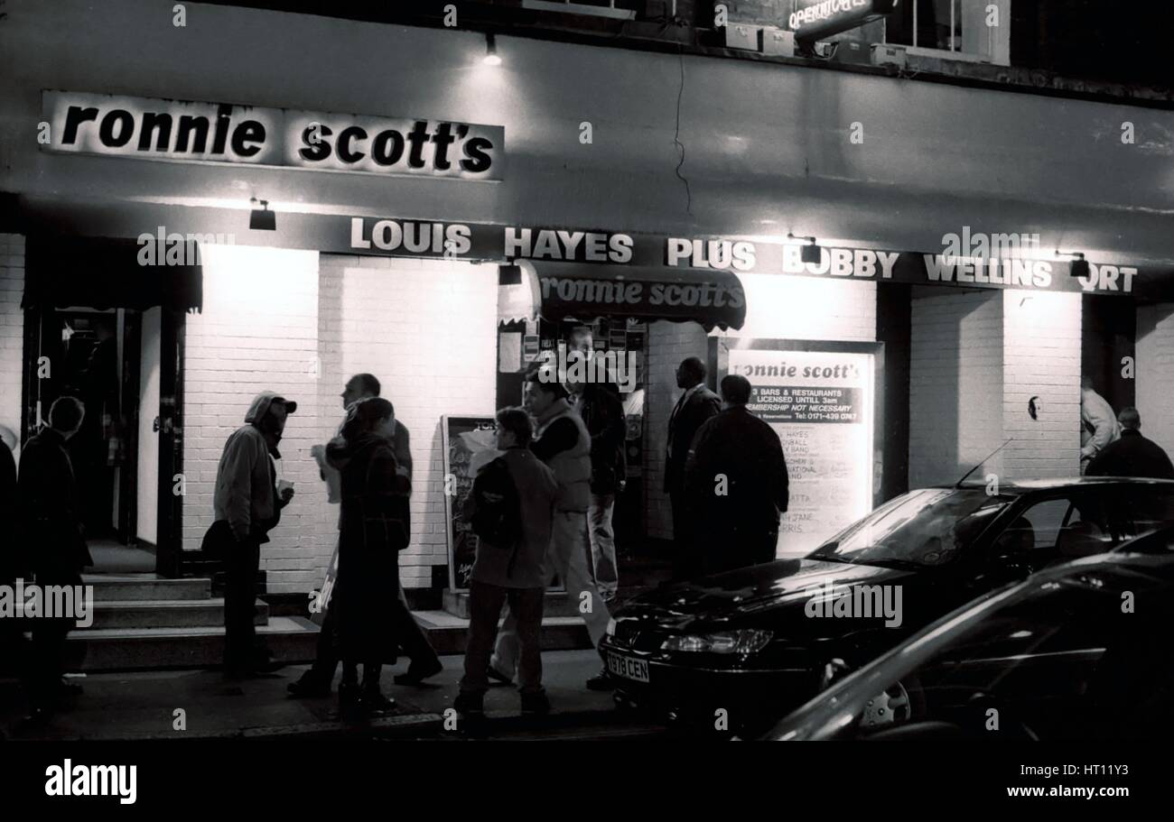 Ronnie Scott's, London, 2001. Artist: Brian O'Connor Stock Photo