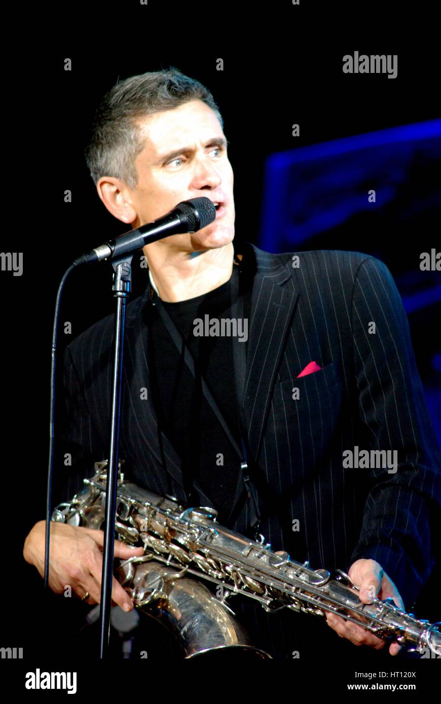 Curtis Stigers, Brecon Jazz Festival, Powys, Wales, 2007. Artist: Brian O'Connor Stock Photo