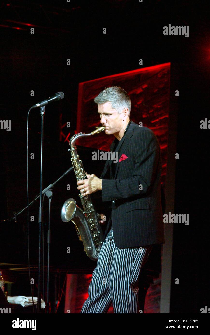 Curtis Stigers, Brecon Jazz Festival, Powys, Wales, 2007. Artist: Brian O'Connor Stock Photo