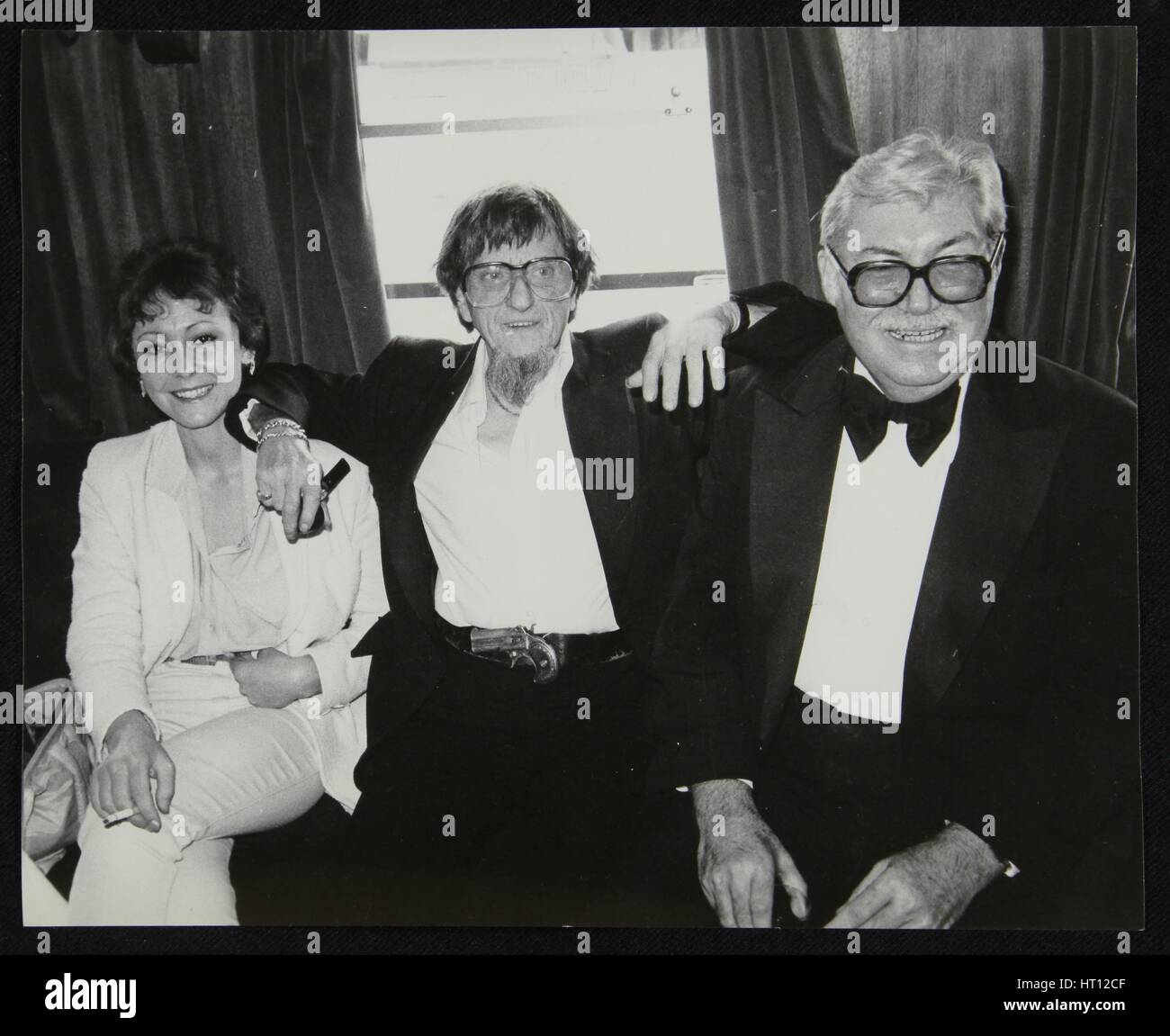 Carol Williams, Barrett Deems and Nat Pierce, London, 1984. Artist: Denis Williams Stock Photo