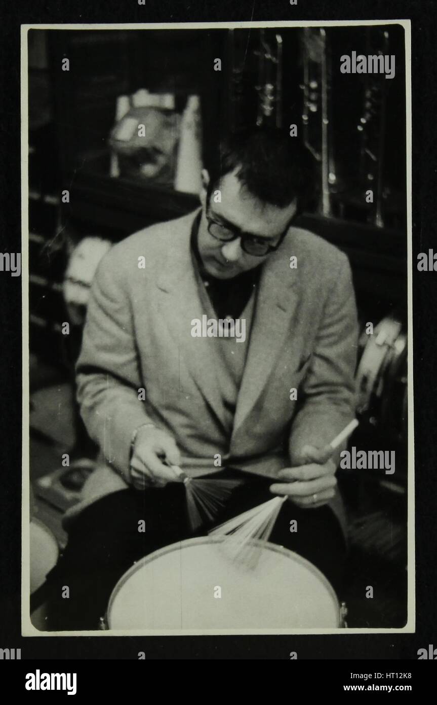 Joe Morello, drummer with the Dave Brubeck Quartet, 1950s. Artist ...
