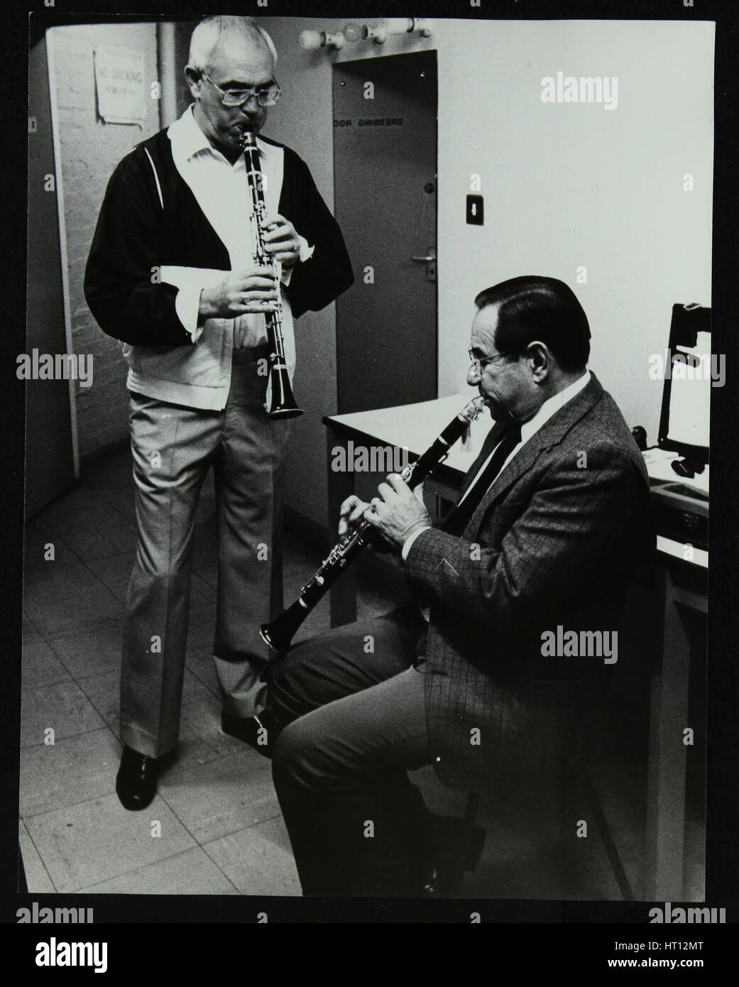 Terry Lightfoot and Peanuts Hucko, Potters Bar