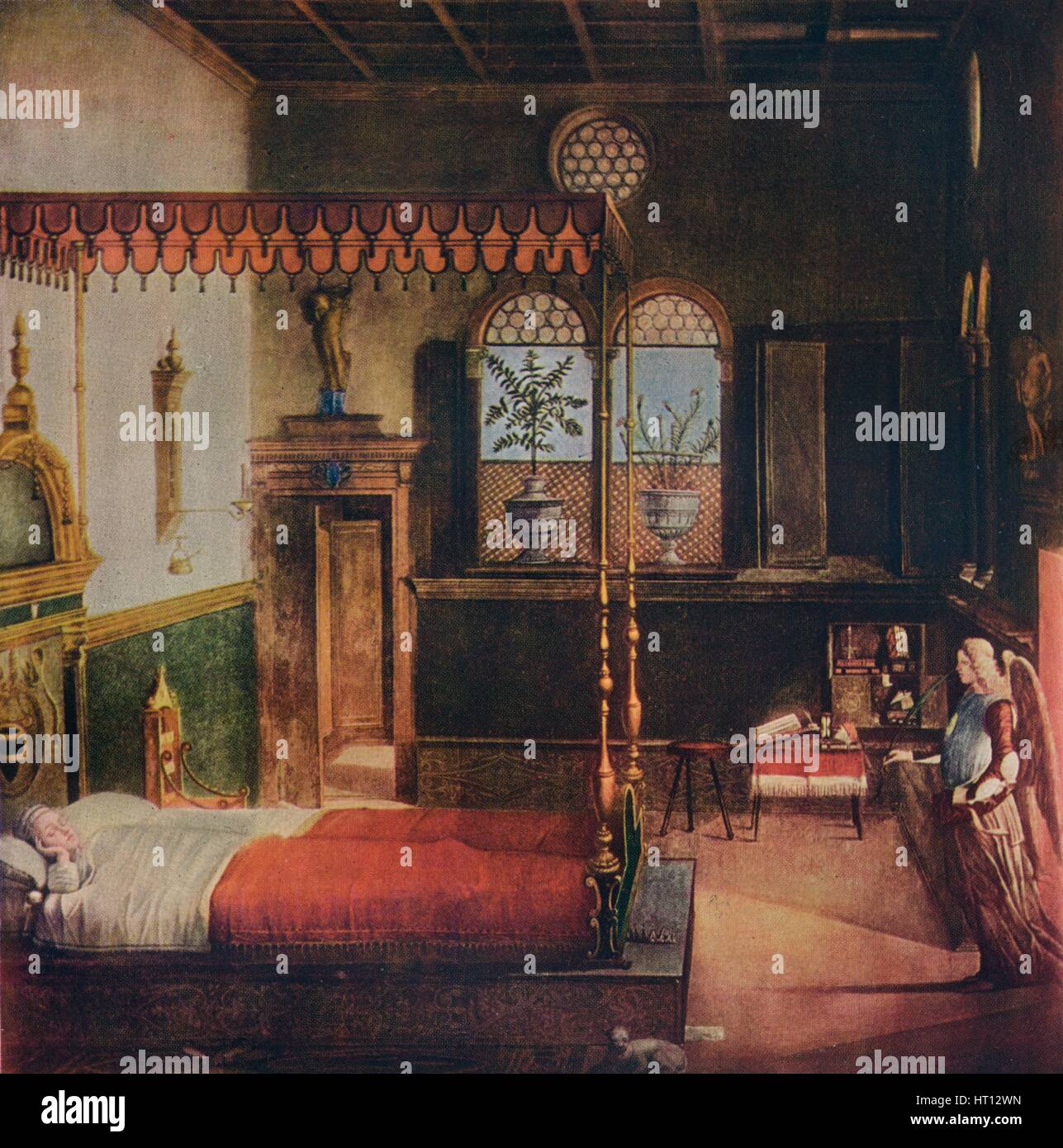 The Dream of St Ursula, 1495, (1911). Stock Photo