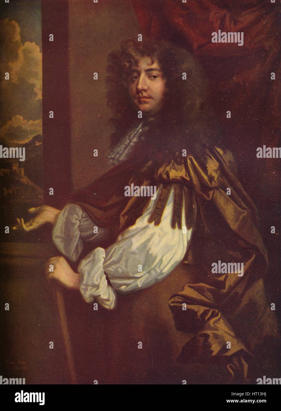 Richard Jones, 1st Earl of Ranelagh (1641-1712), Irish peer, 17th century, (1923). Artist: Peter Lely Stock Photo