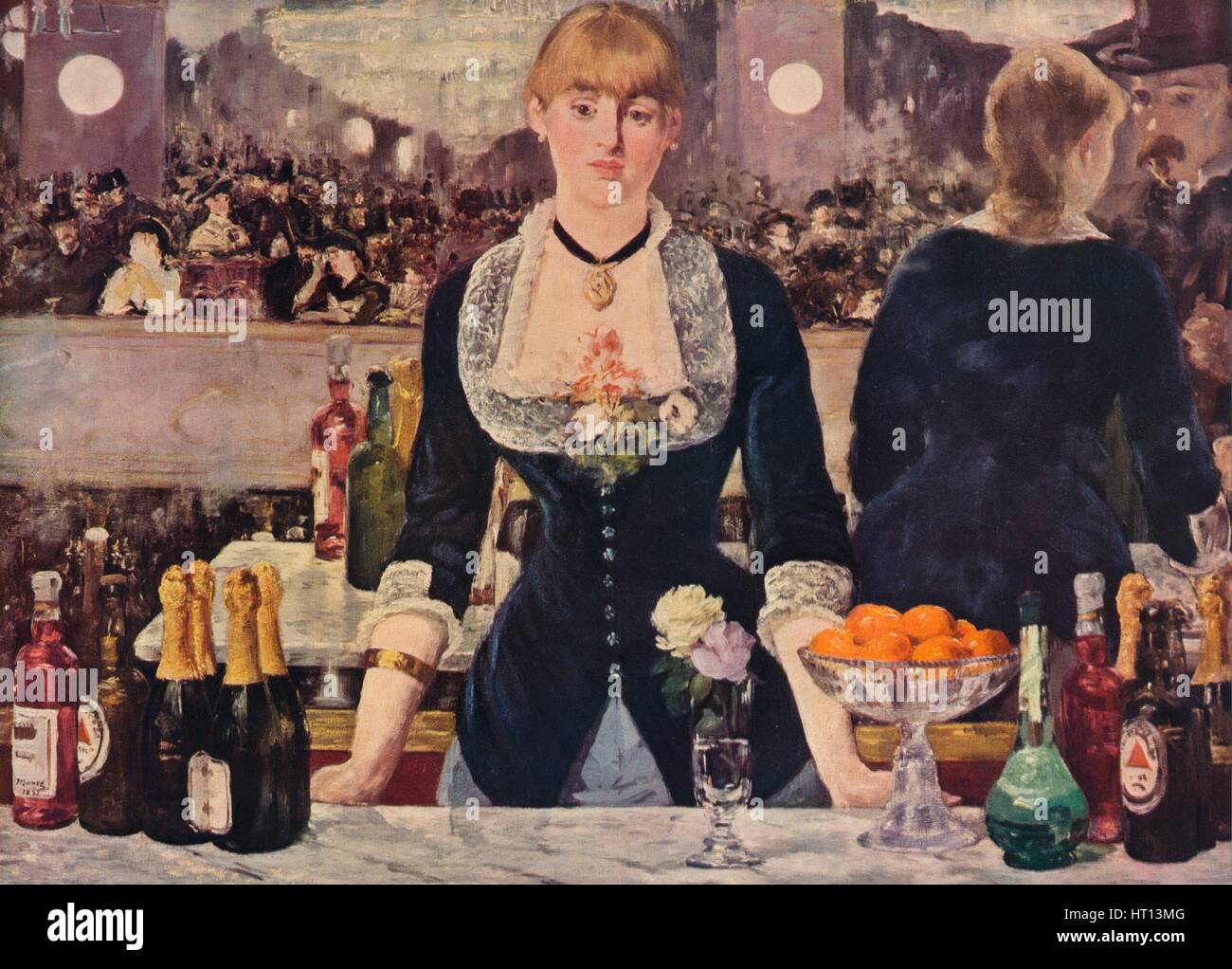 The Bar at the Folies-Bergere, 1882, (1938). Artist: Edouard Manet Stock  Photo - Alamy