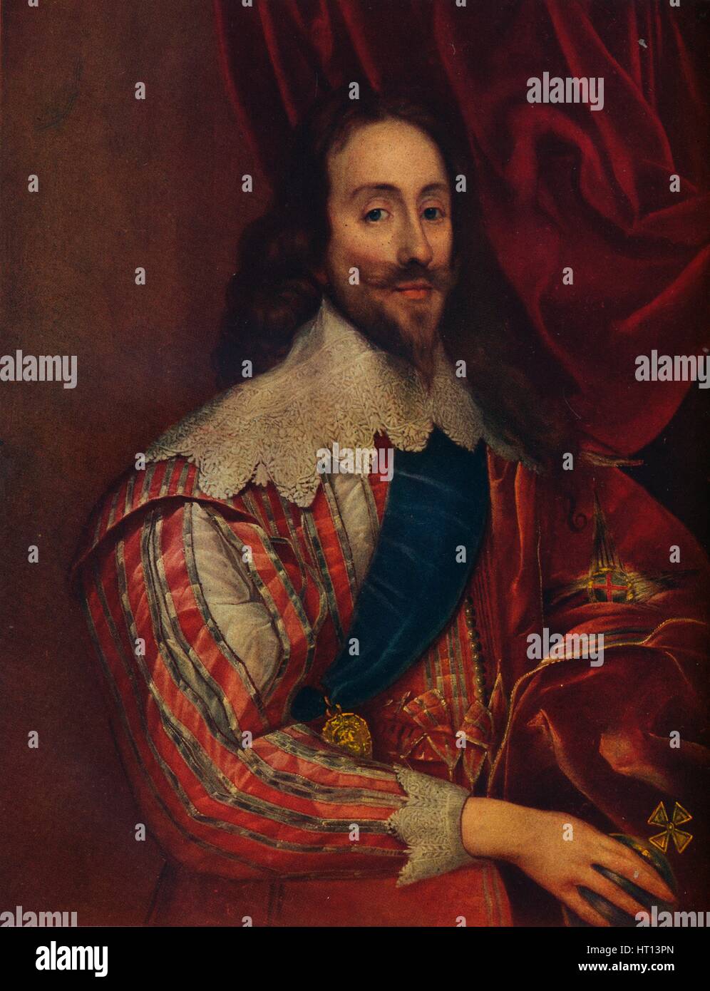 Charles I, King of Great Britain and Ireland, 17th century, (1913). Artist: Daniel Mytens Stock Photo