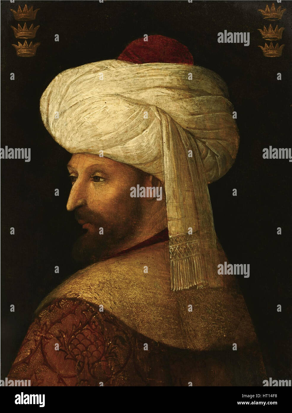 The Sultan Mehmet II, 16th Century. Artist: Bellini, Gentile, (Follower ...