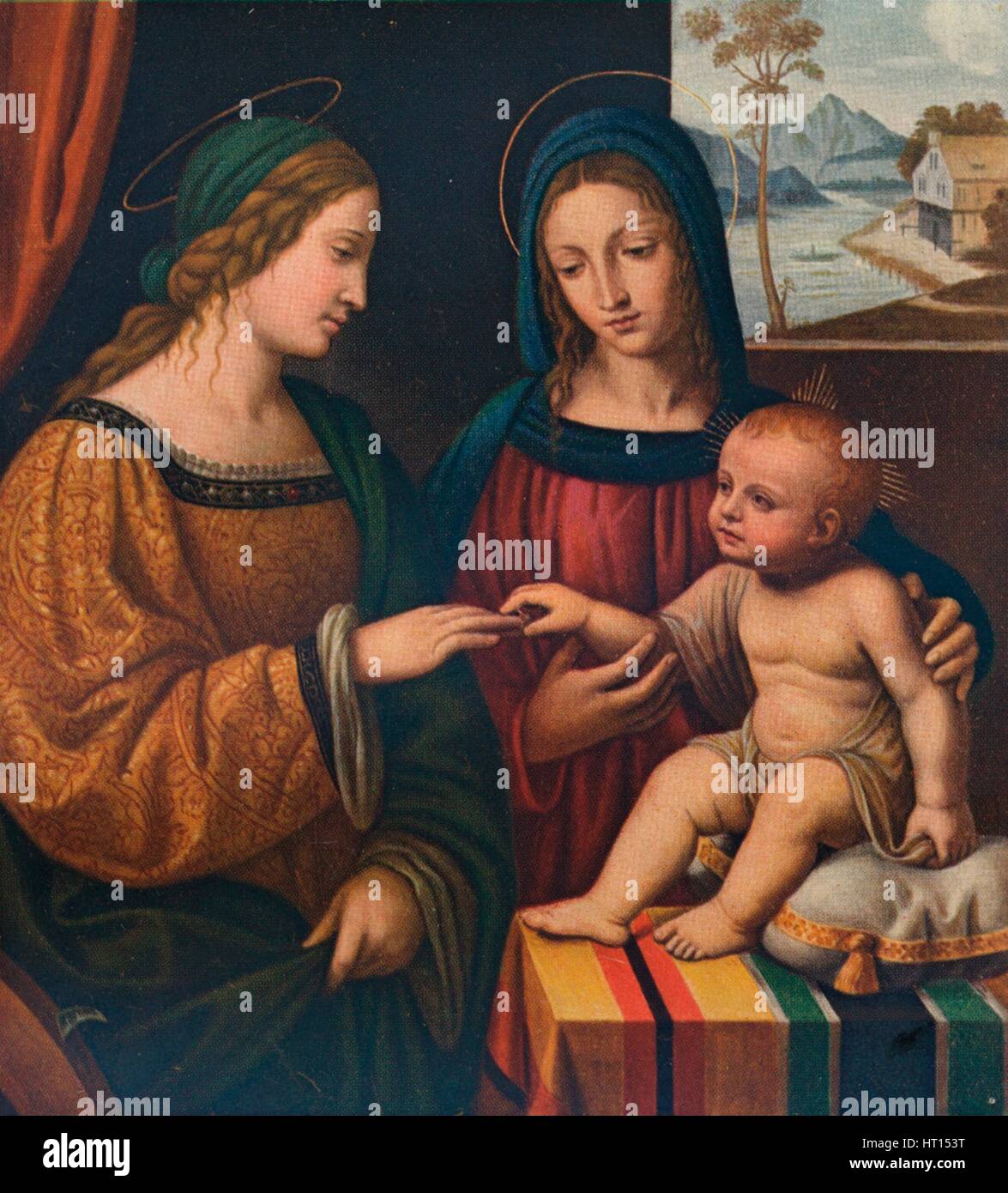 The Mystical Marriage of Saint Catherine, c1520, (1911). Artist ...