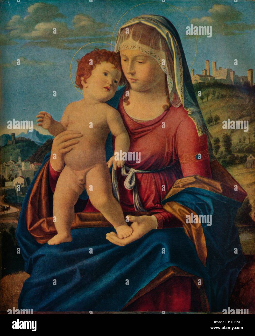 'The Virgin and Child', c1496-9. Creator: Giovanni Battista Cima da Conegliano. Stock Photo